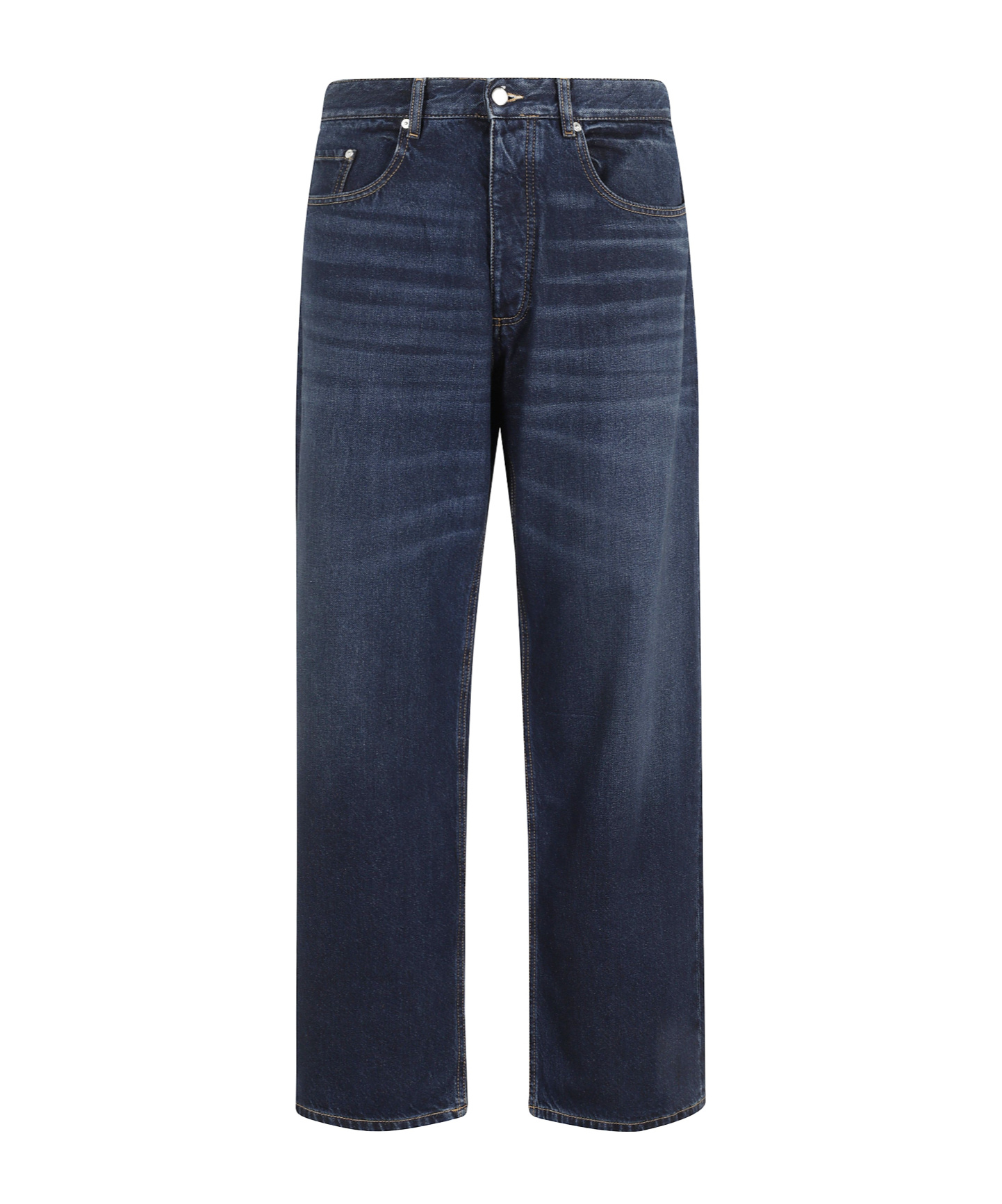 Icon Denim Will Wide-leg Denim Jeans With Medium-rise Waist In Black