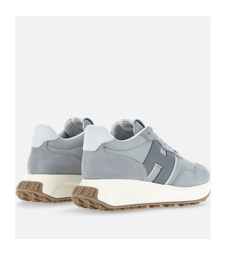 Hogan Laced Sneakers In Gray