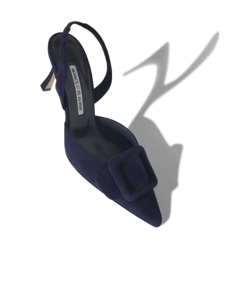 Manolo Blahnik High-heeled Sandals In Black