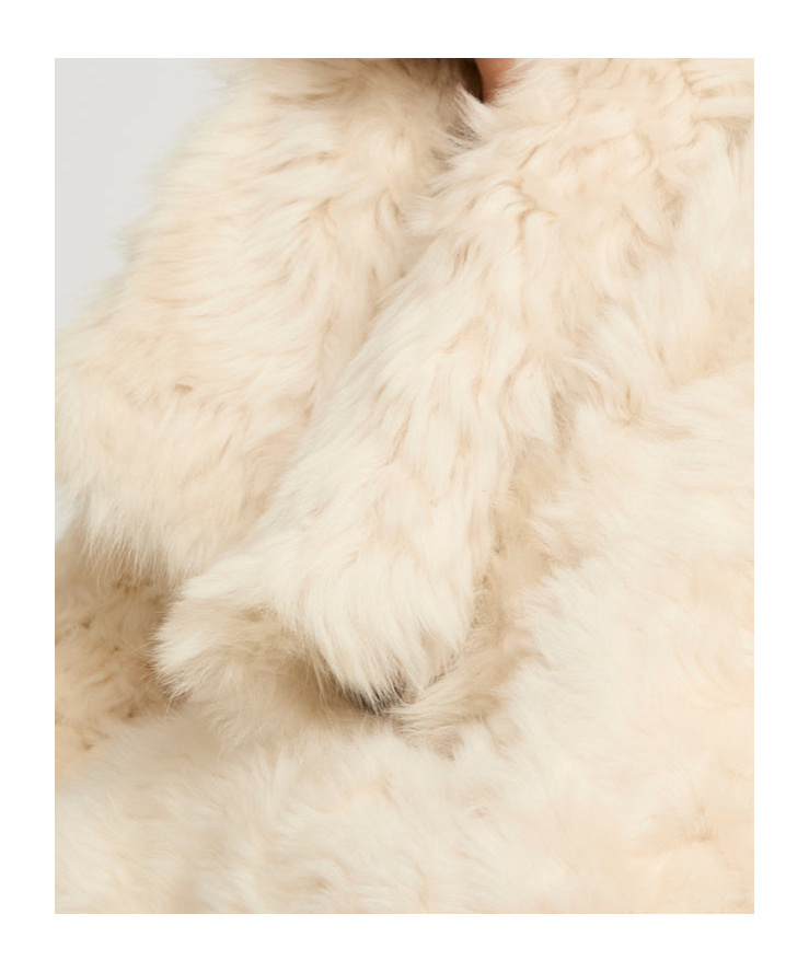 Yves Salomon Short Jacket In Toscana Lambskin In White