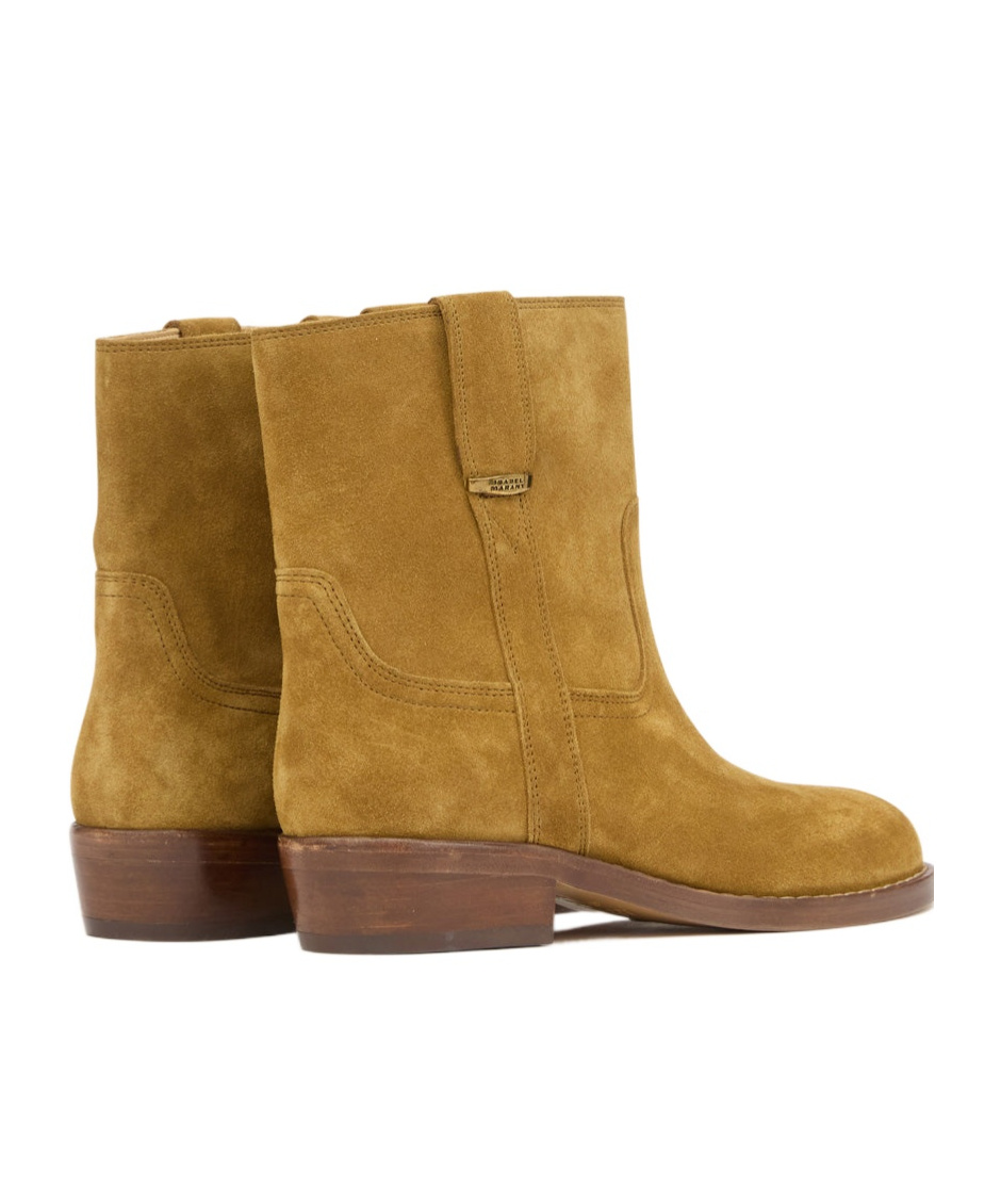 Shop Isabel Marant Lylie Boots In Brown