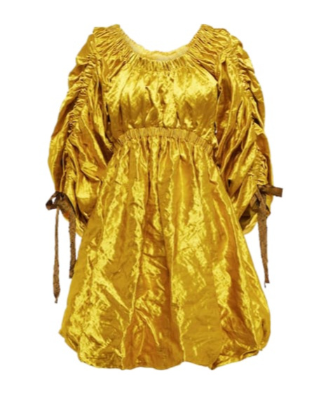 Ulla Johnson Mini Dress In Gold