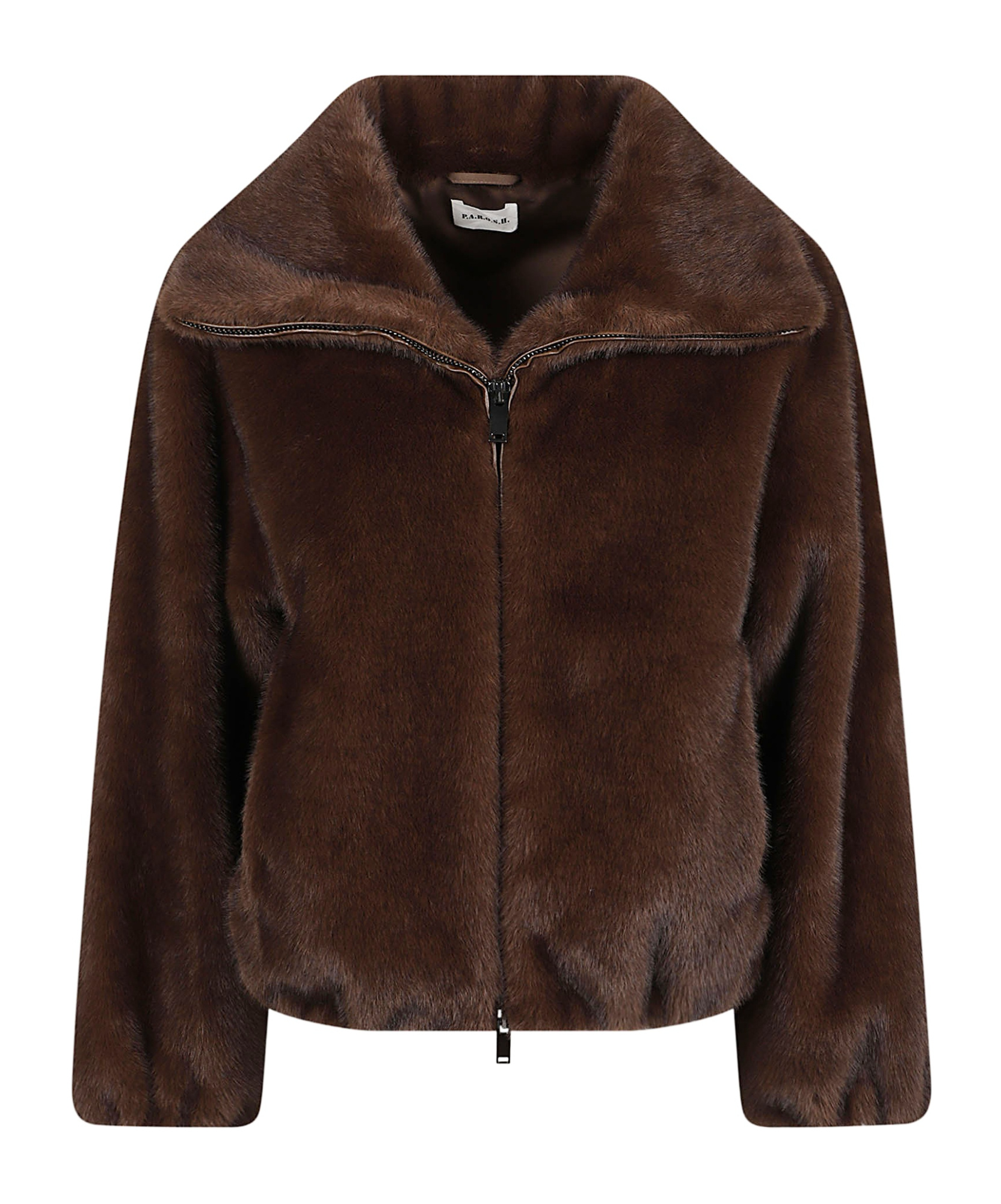 P.a.r.o.s.h . Zip-up Jacket In Brown