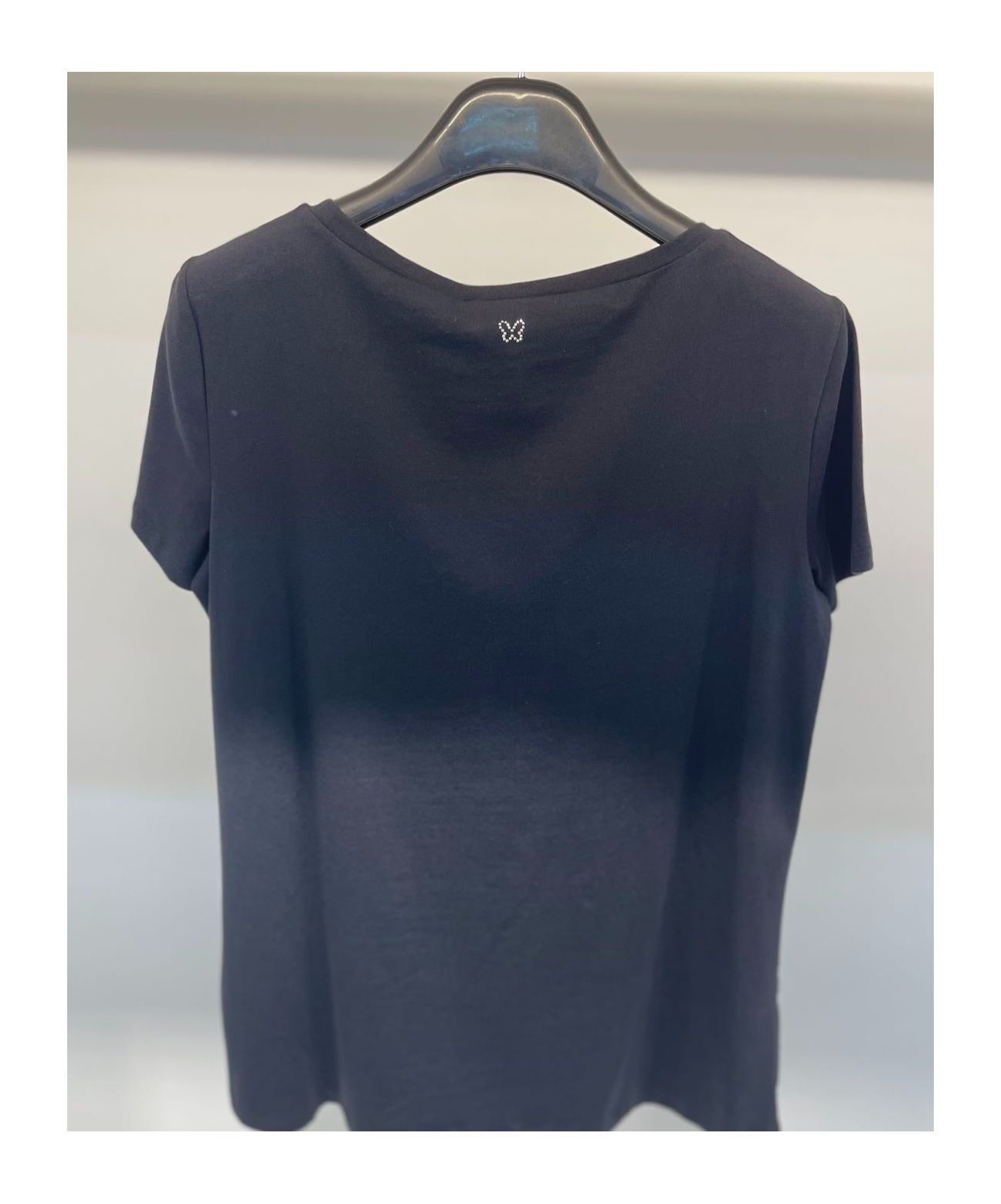 Weekend Max Mara Short-sleeved T-shirt In Black