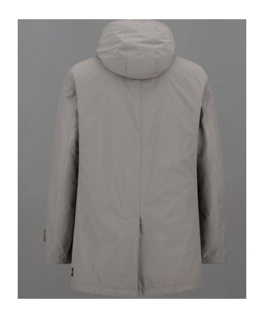 Herno Men's Laminar 2-layer Goretex Coat In Gray