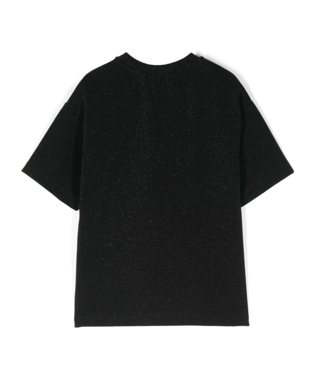 Balmain Glitter T-shirt In Black