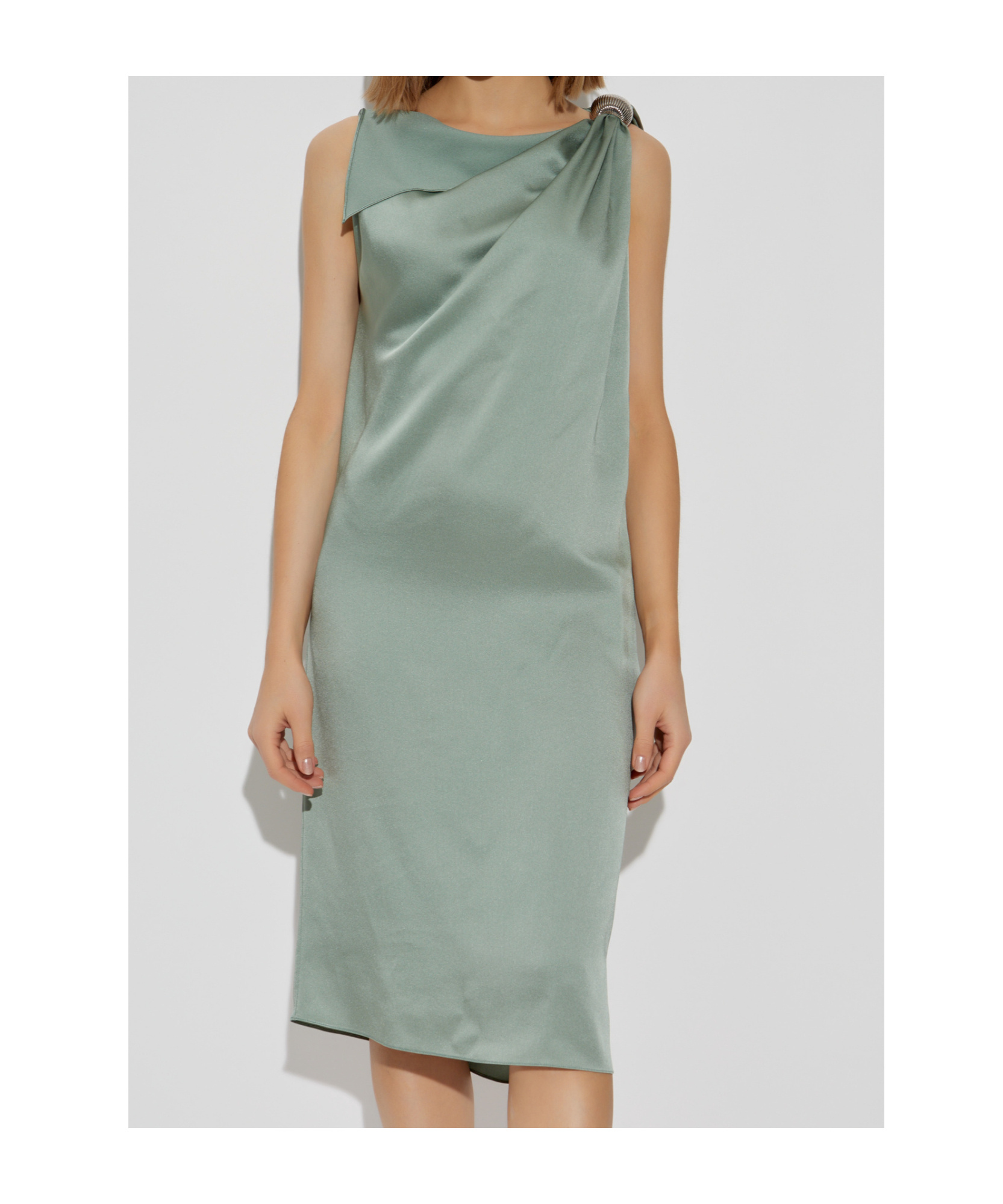 Lanvin Sleeveless Dress In Gray