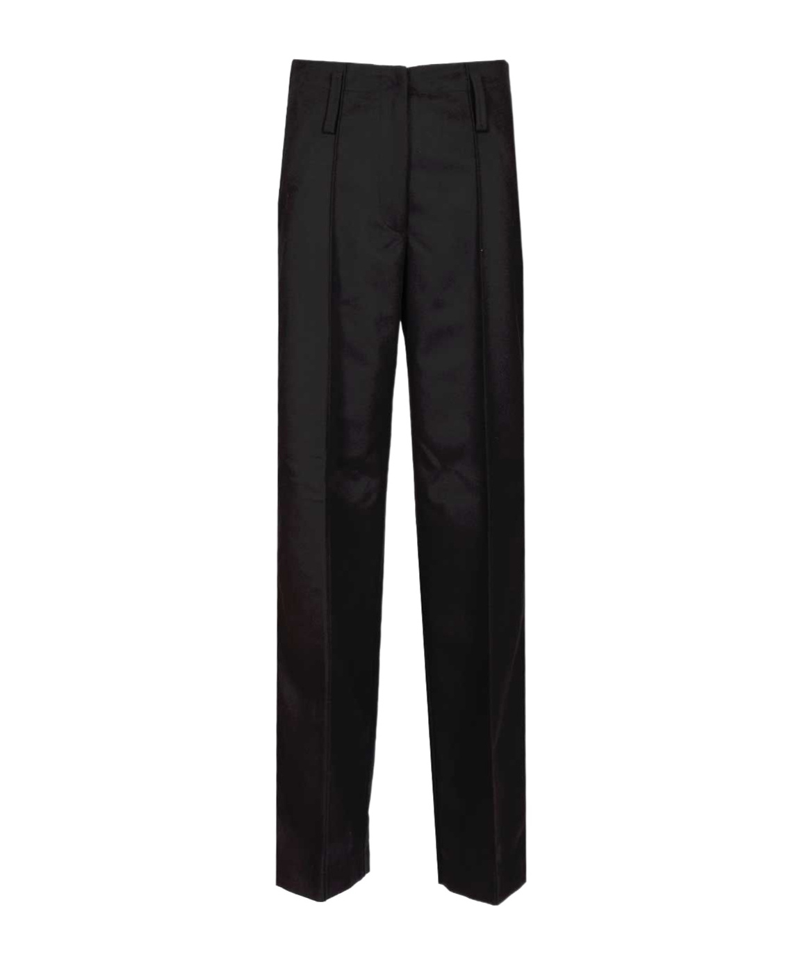 Forte Forte Belt Loop Casual Pants In Black