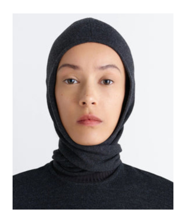 Lemaire Head Scarf In Black