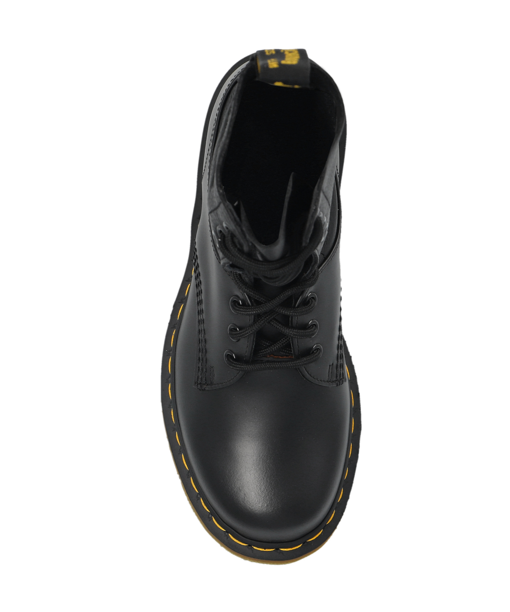 Mm6 Maison Margiela 10 Eye Ankle Boots For Men In Black