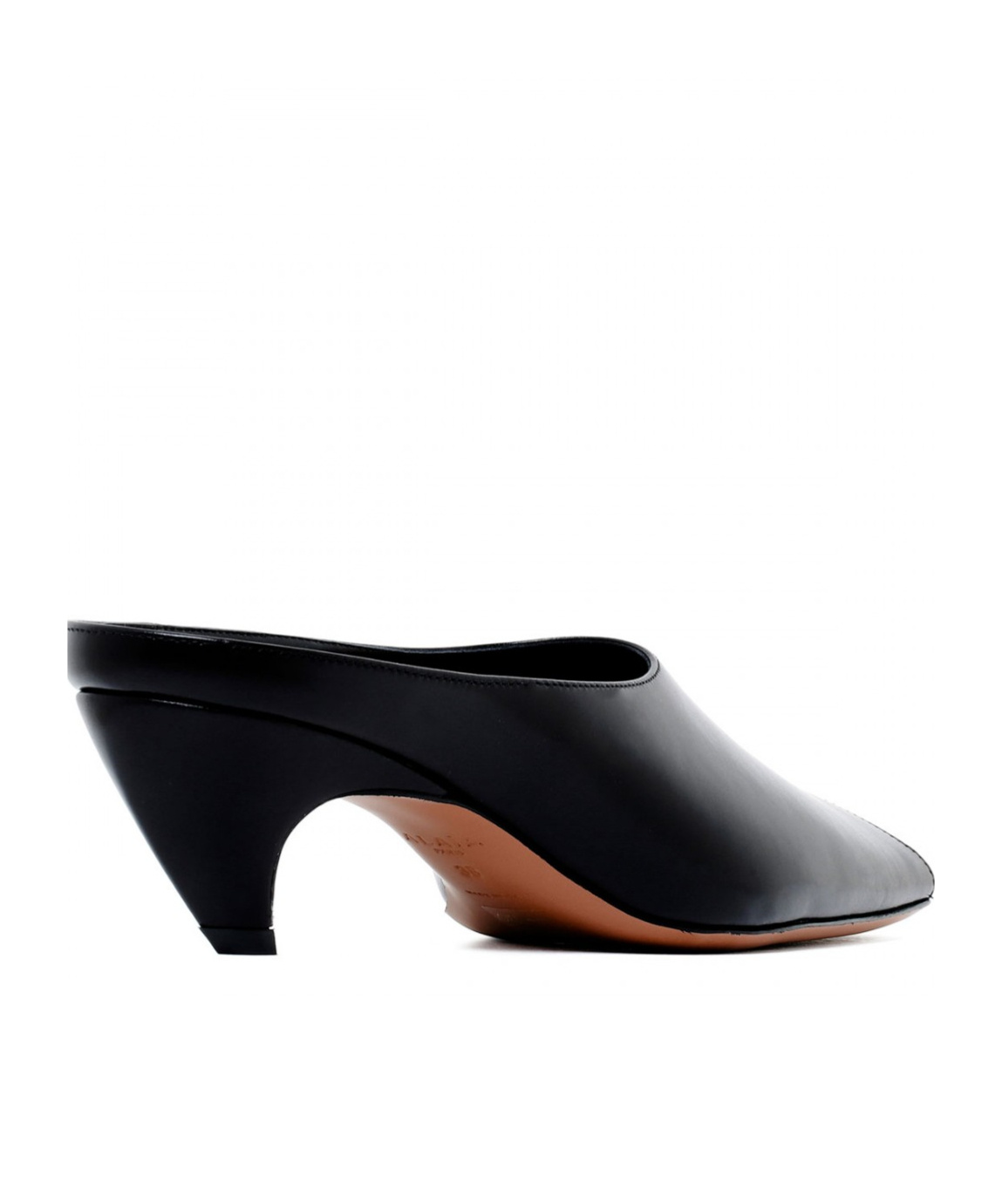 Alaïa Square Toe Muller Shoes In Black