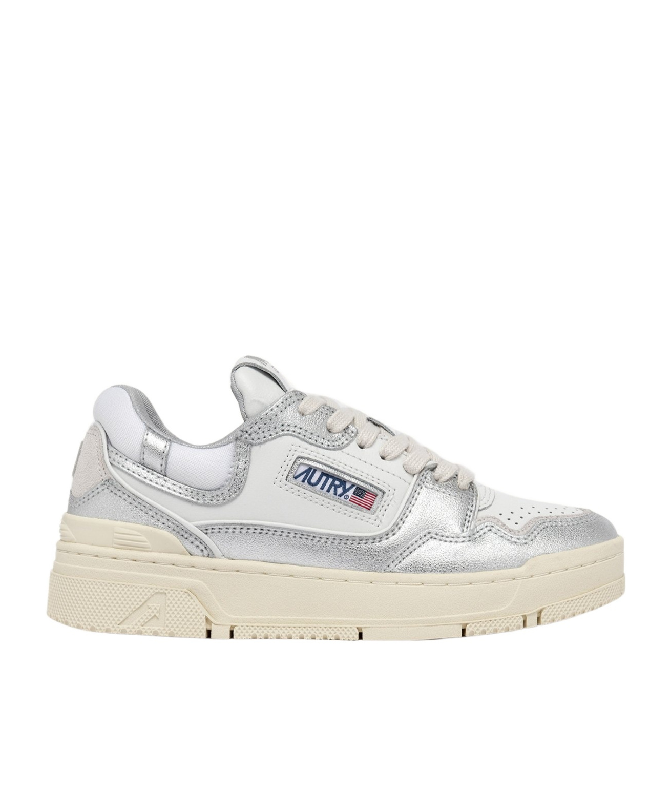Shop Autry Clc Low Sneakers In White