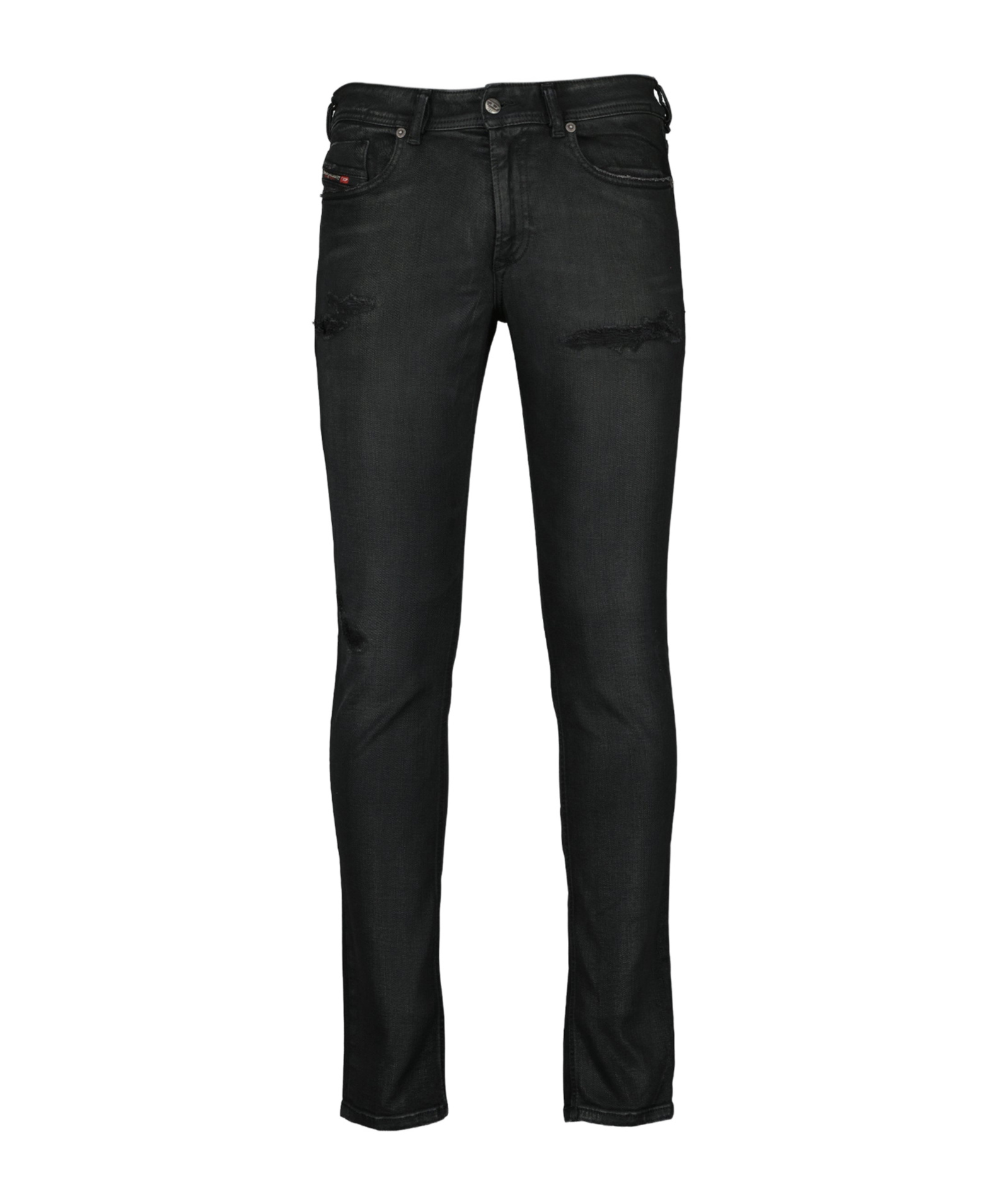Diesel Belt Loop Jeans In Black