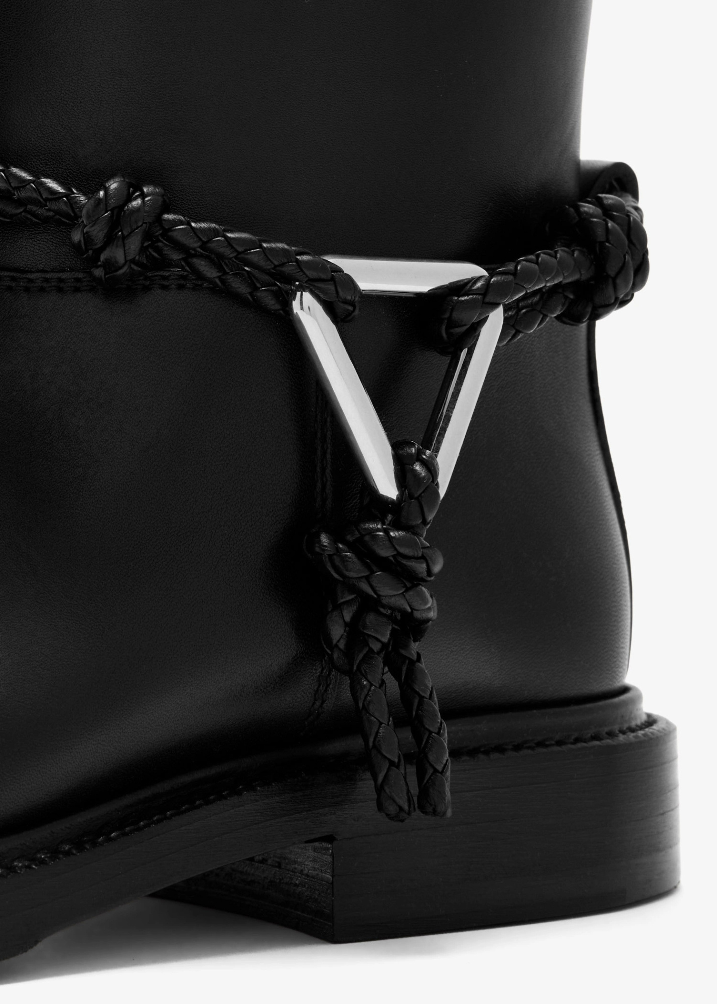 Bottega Veneta James Ankle Boots Featuring Decorative Hardware In Black
