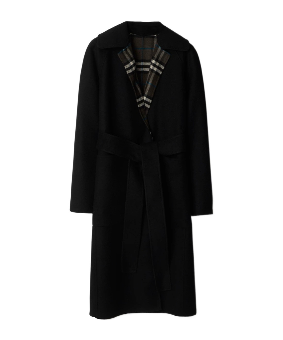 Burberry Reversible Wool Wrap Coat