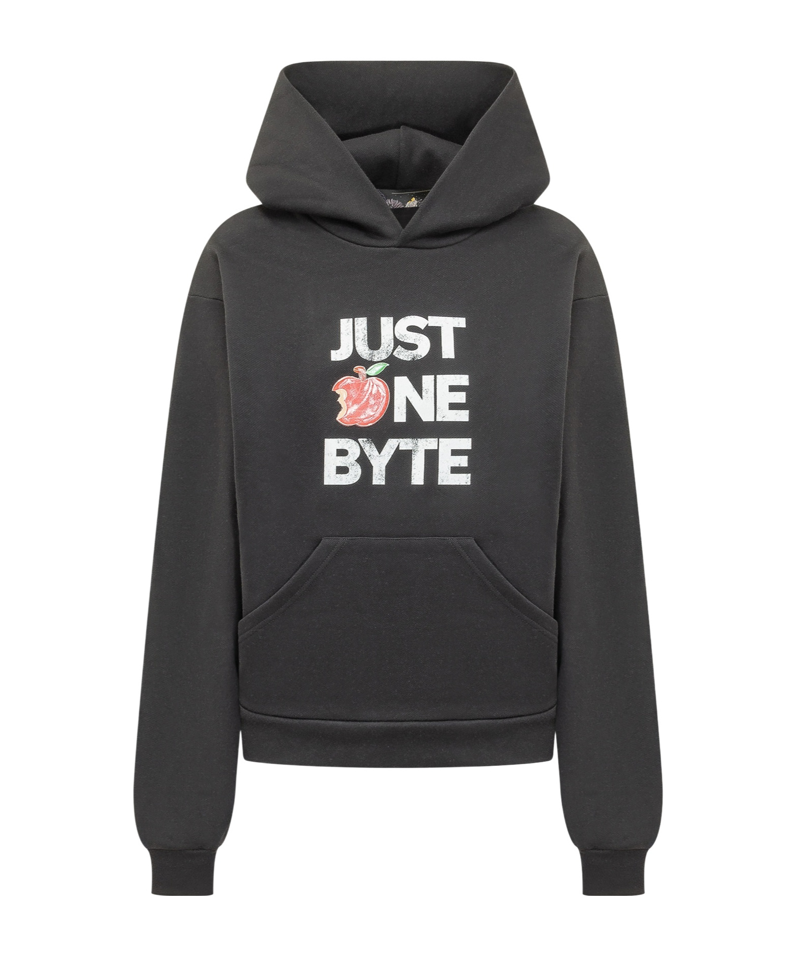 Coperni Printed Hooded Sweatshirt In Black