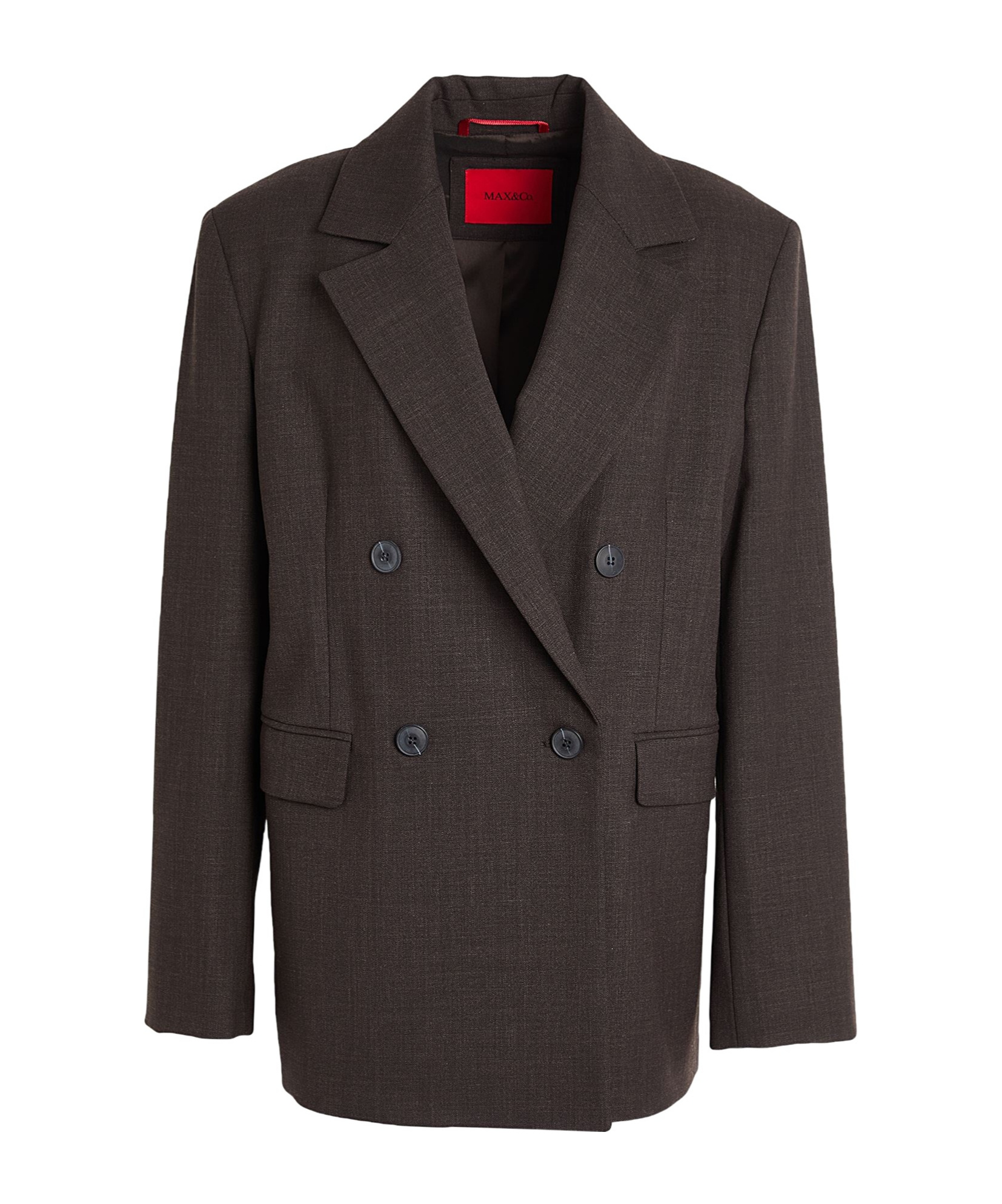 Maxco. Minimalist Double- Suit In Brown