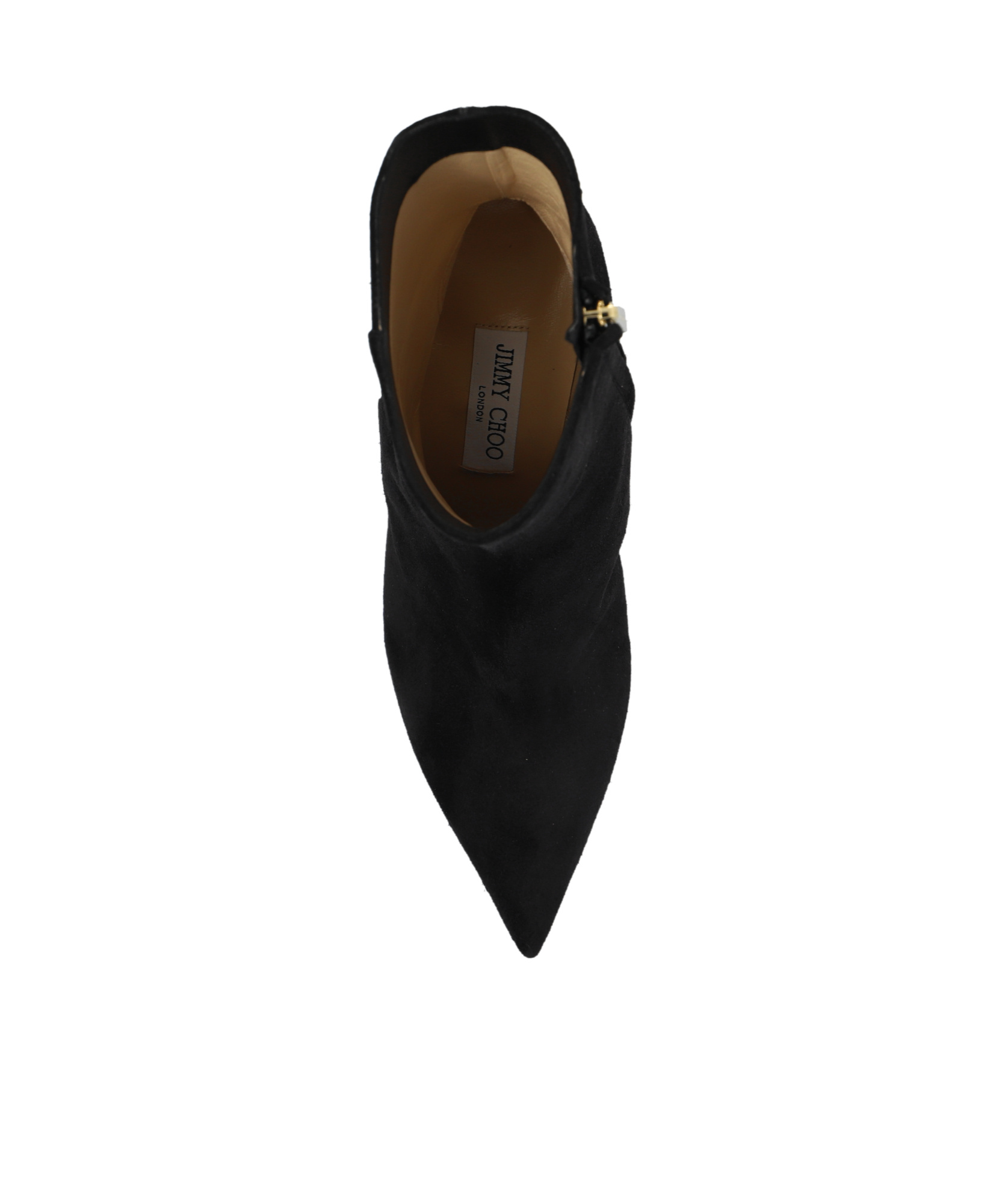 Jimmy Choo Alizze Suede Ankle Booties In Black
