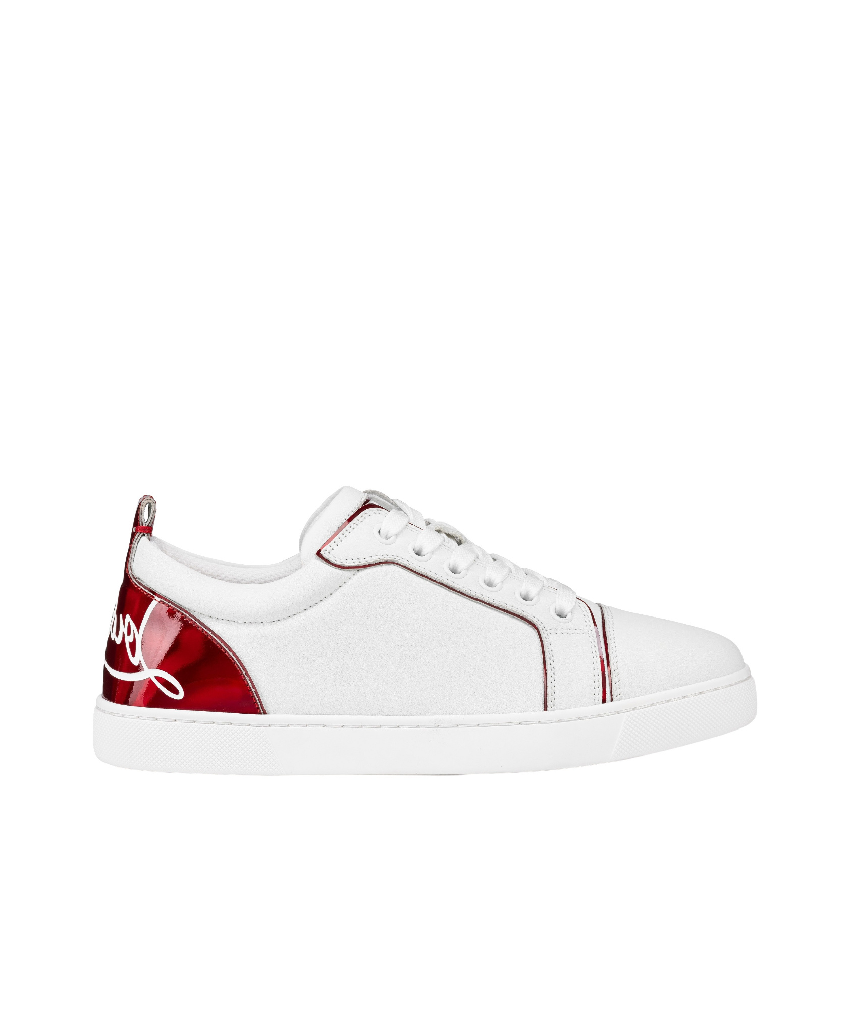 Christian Louboutin Women Fun Louis Junior Logo Tallonce Sneaker In White