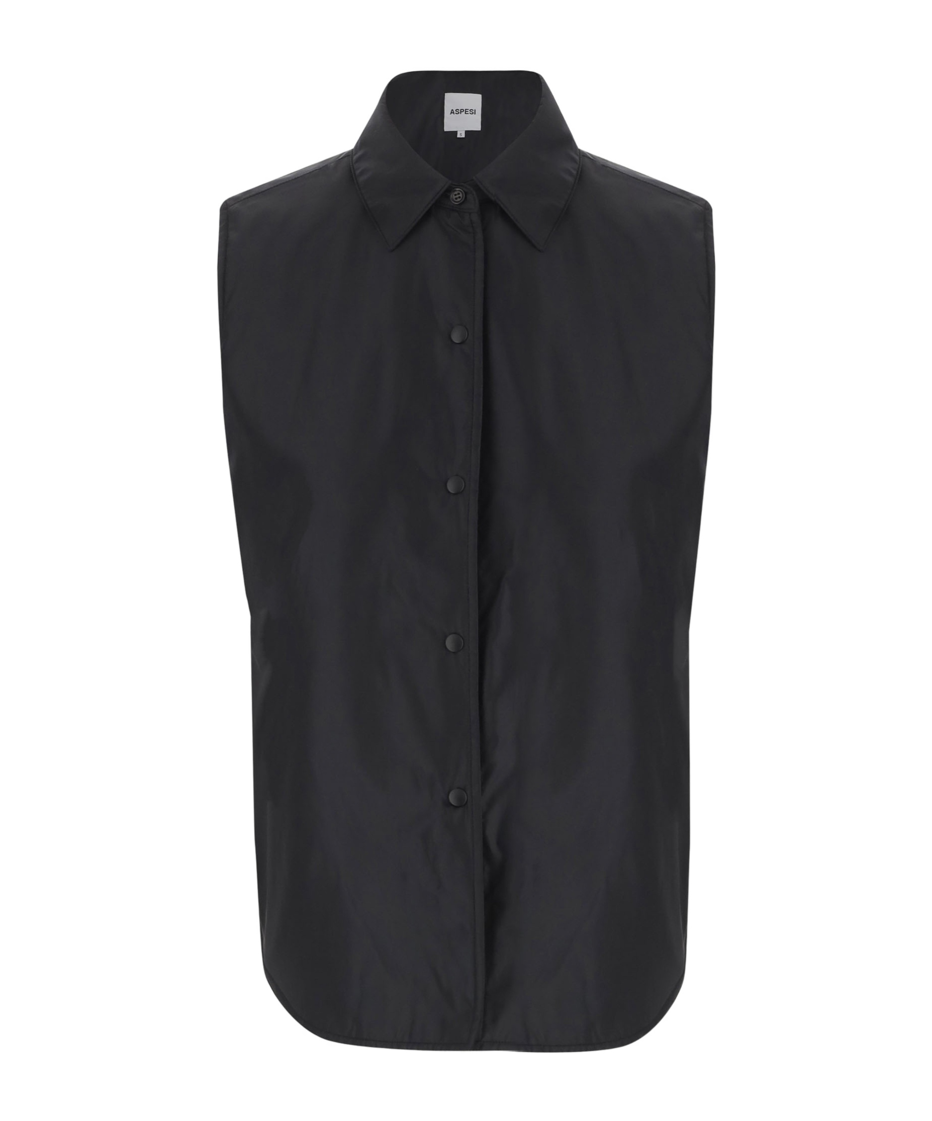 Aspesi Lapel Snap Button Vest