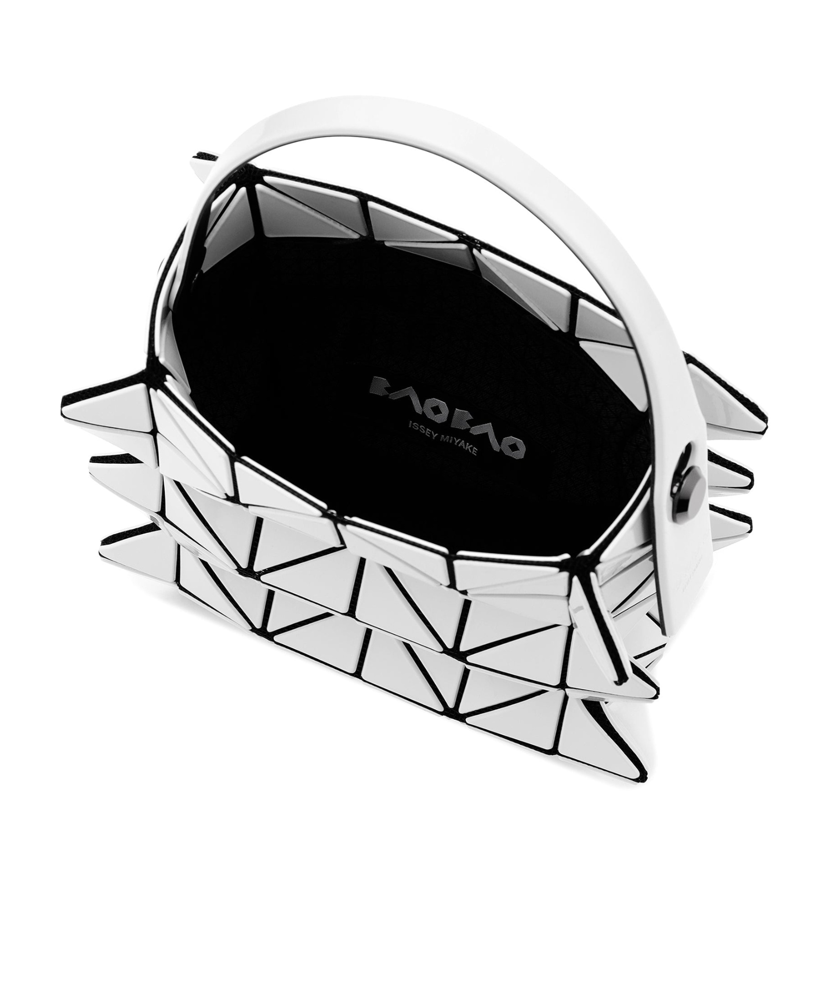 Bao Bao Issey Miyake Beyond Geometric Top-handle Bag In White