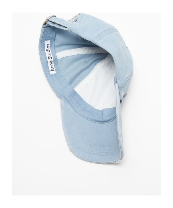 ACNE STUDIOS LOGO PRINTED BASEBALL CAP 