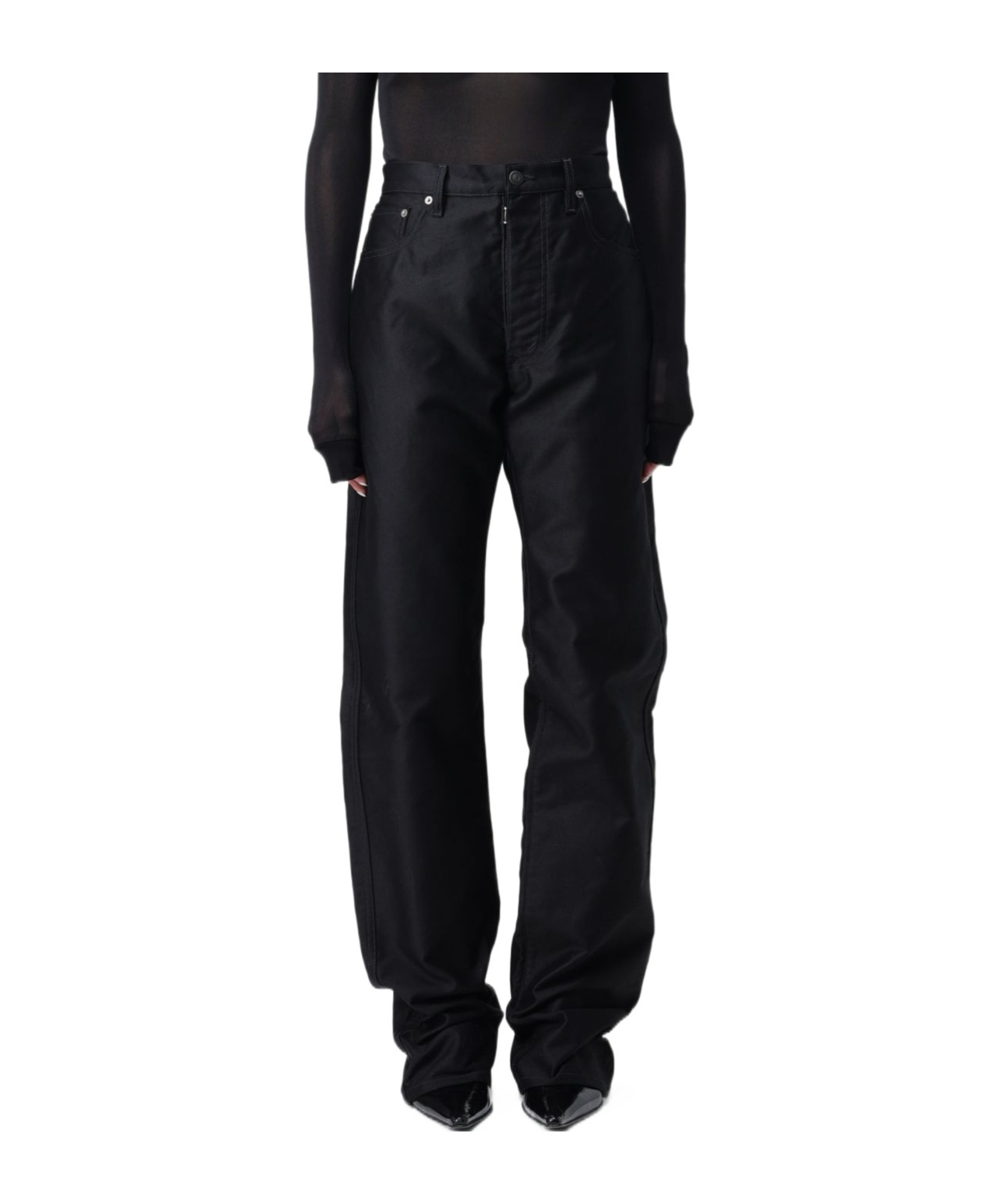 MAISON MARGIELA TAPERED TROUSERS