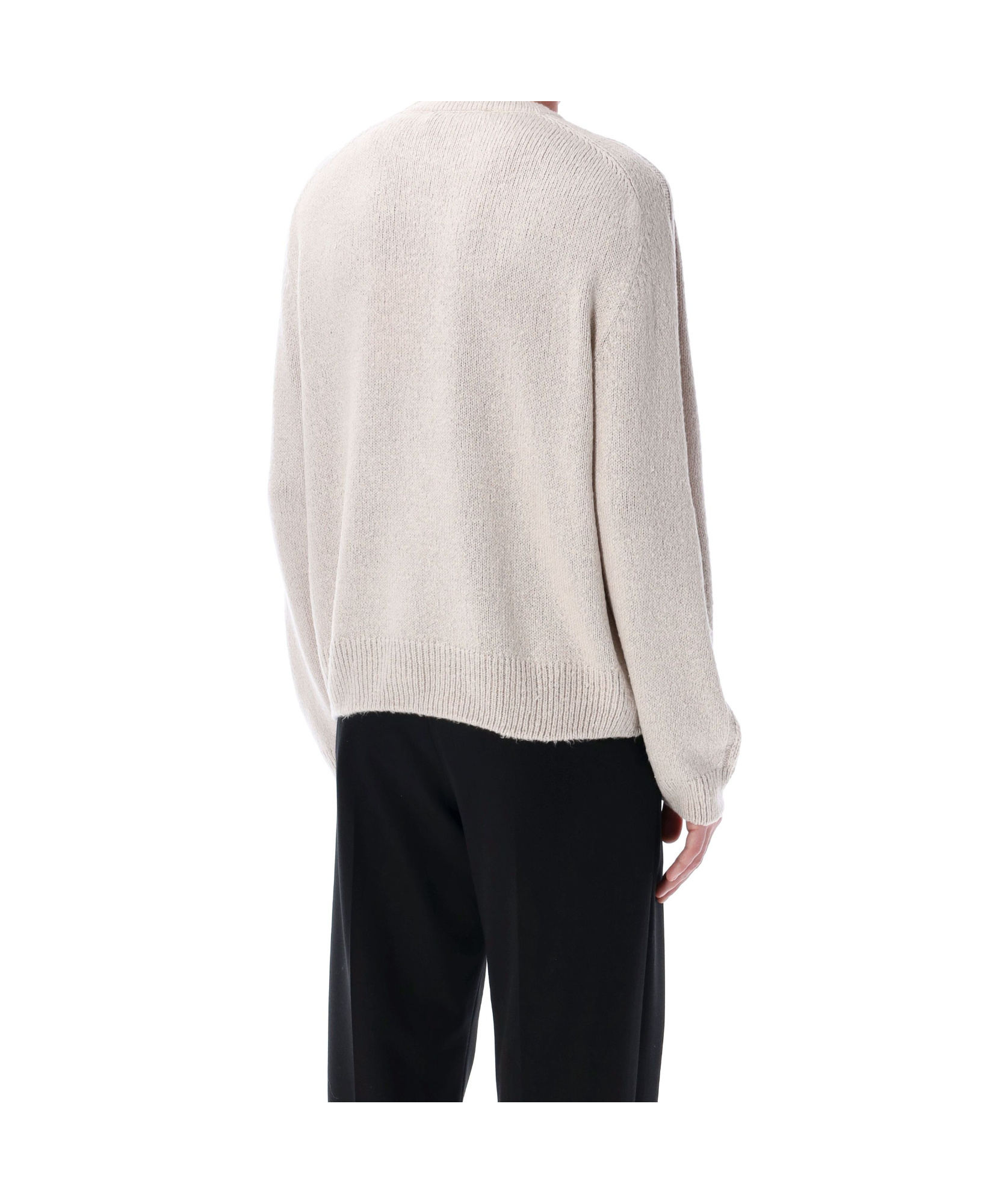 Our Legacy Round Neck Sweater Raglan Sleeves In Neutral