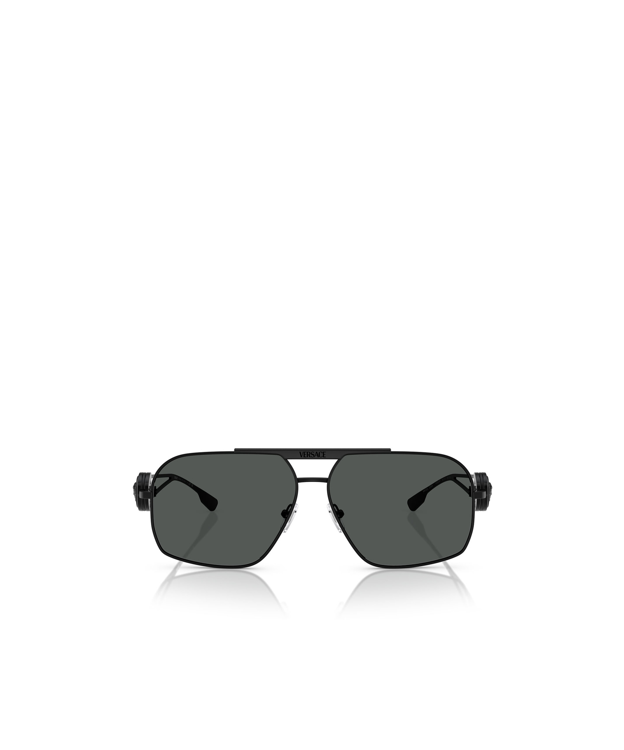 Versace Ve2269 Pilot-frame Sunglasses In Black