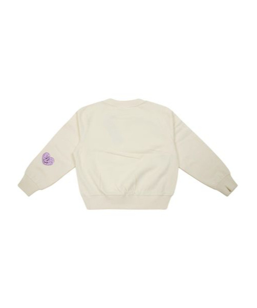 Molo Marge Sequin-embellished Sweatshirt In White