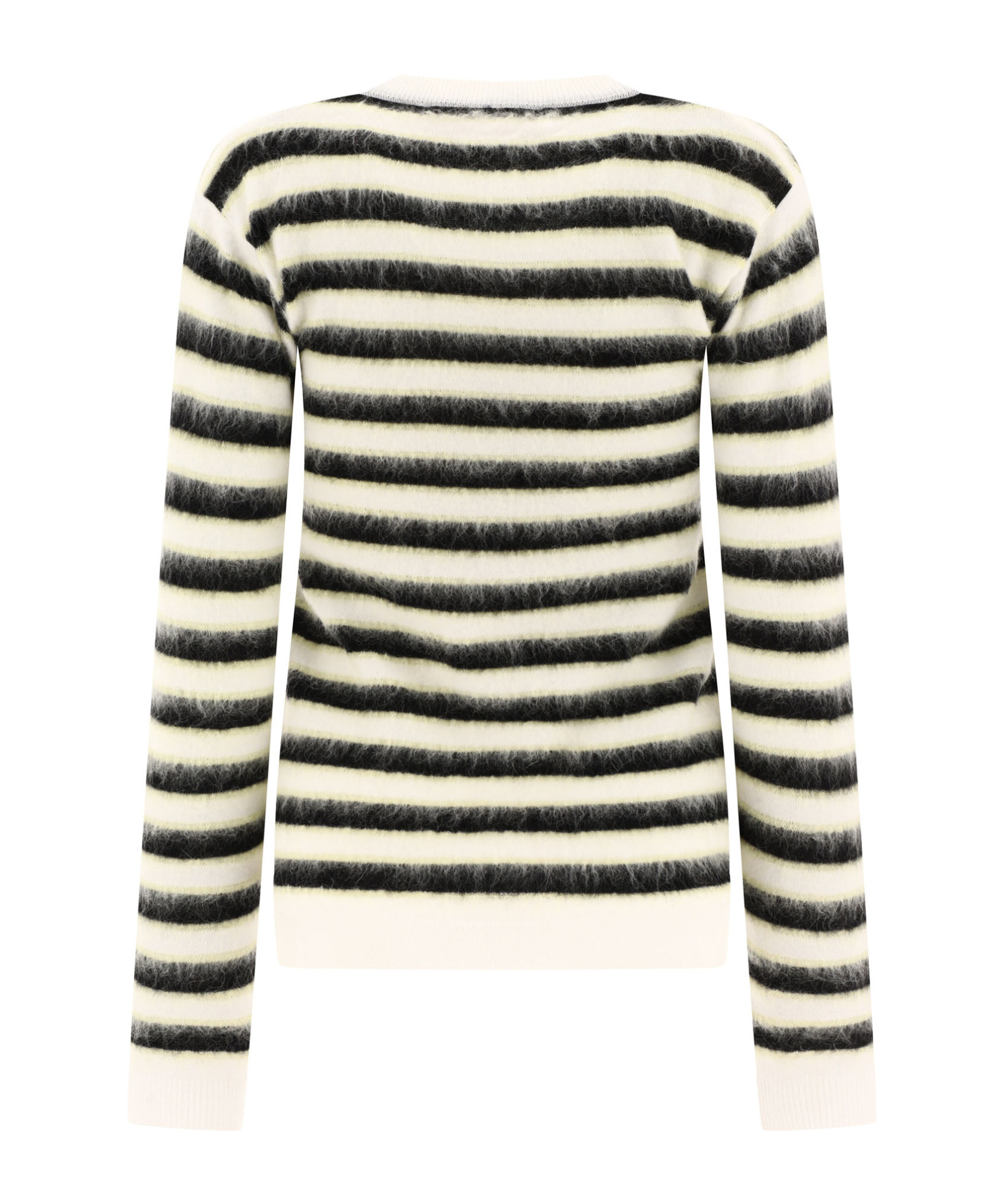 Marni Striped Crewneck Pullover In Multicolor