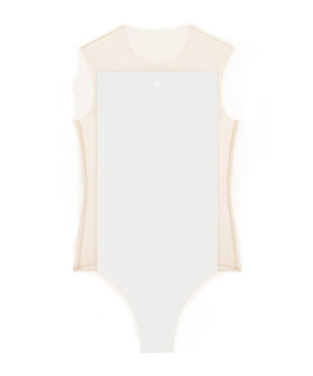 COURRÈGES SHORT-SLEEVE BODYSUIT