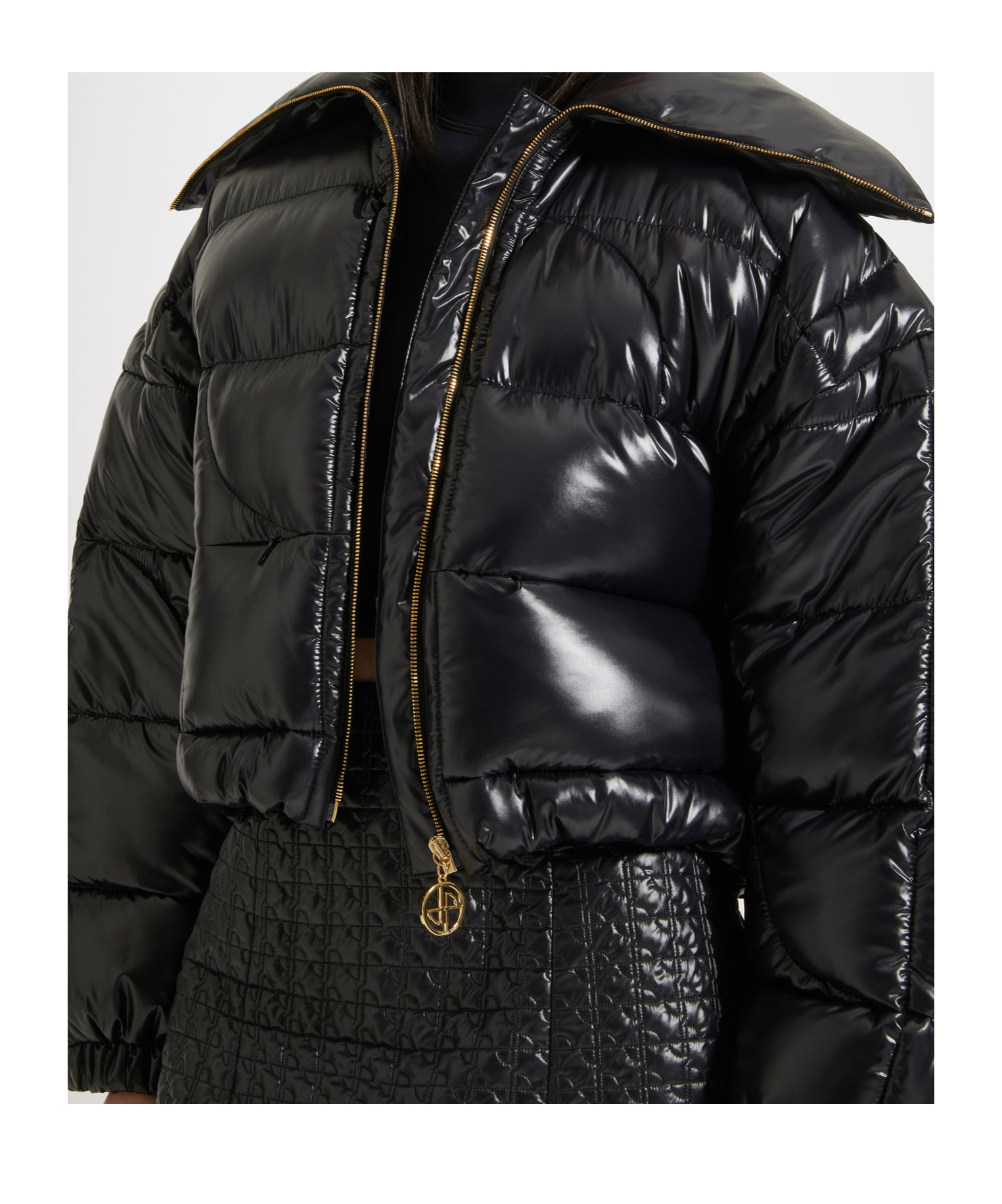 Patou Jacket Is Short In Black