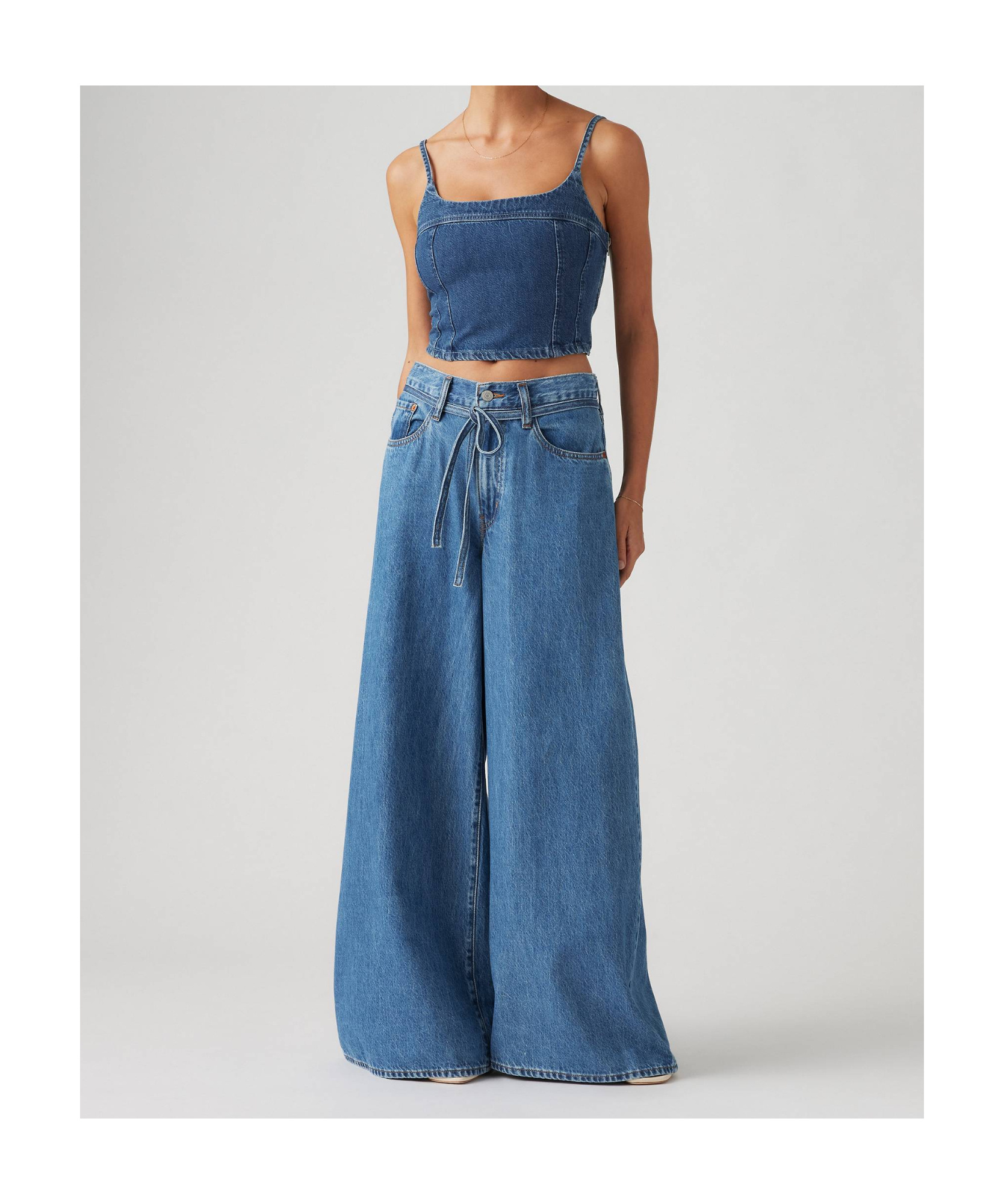 Levi's Xl Superwide Jeans In Cause And Effect - Medium Wash