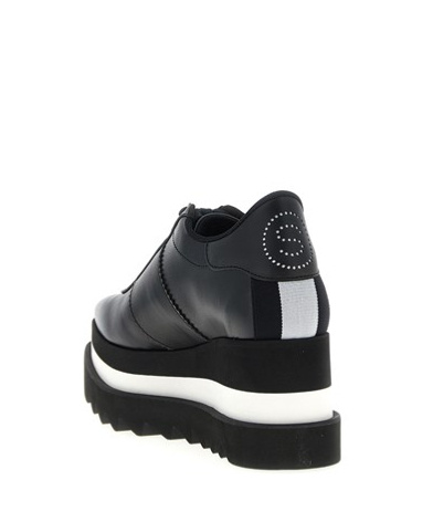 Stella Mccartney Square Toe Wedge Heels In Multi