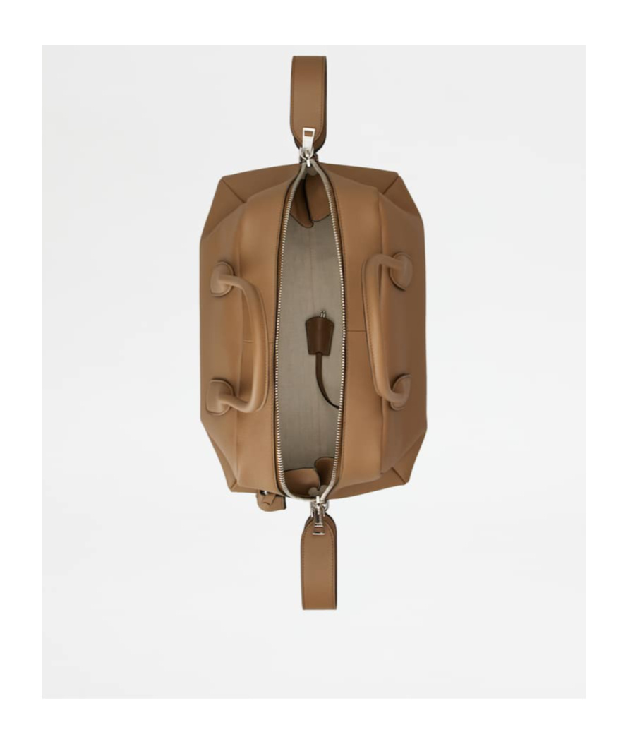 Tod's Double Handle Shoulder Bag In Green