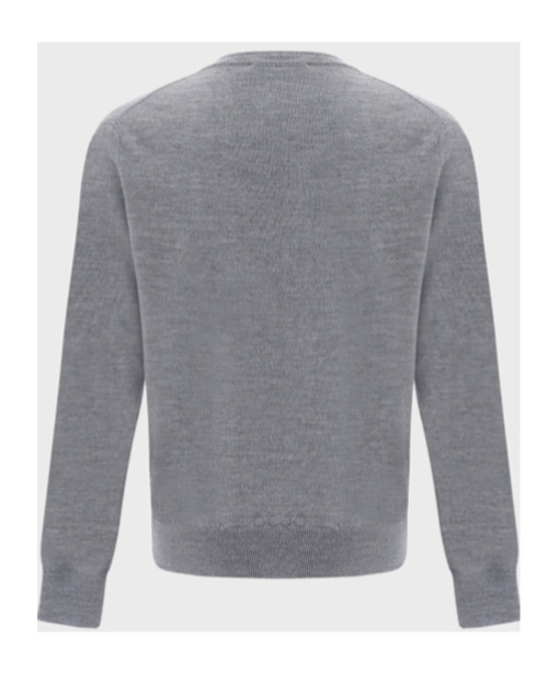 Vivienne Westwood Orb-embroidery Wool Sweater In Gray