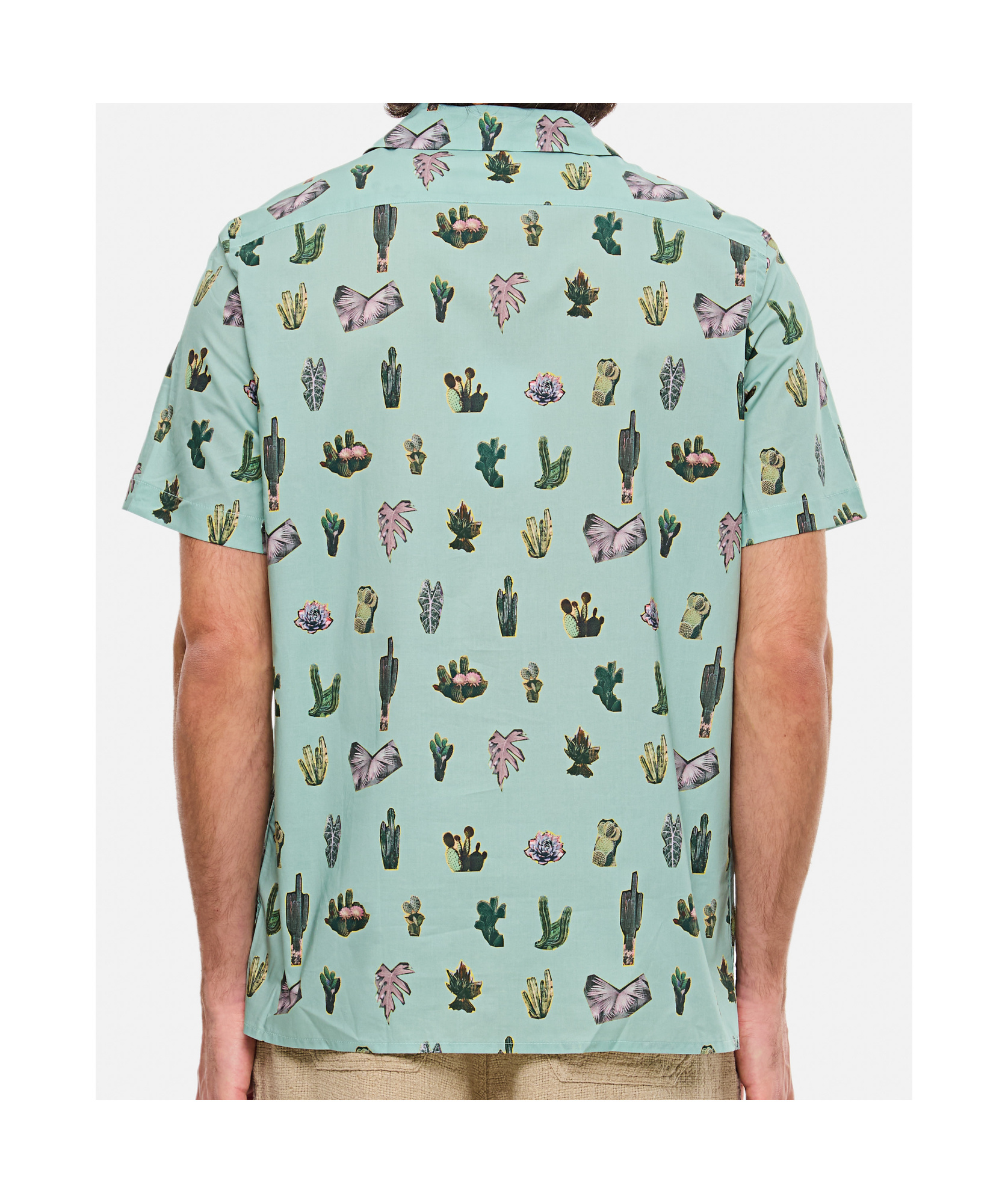 Ps By Paul Smith Ps Paul Smith Printed Shirt In White