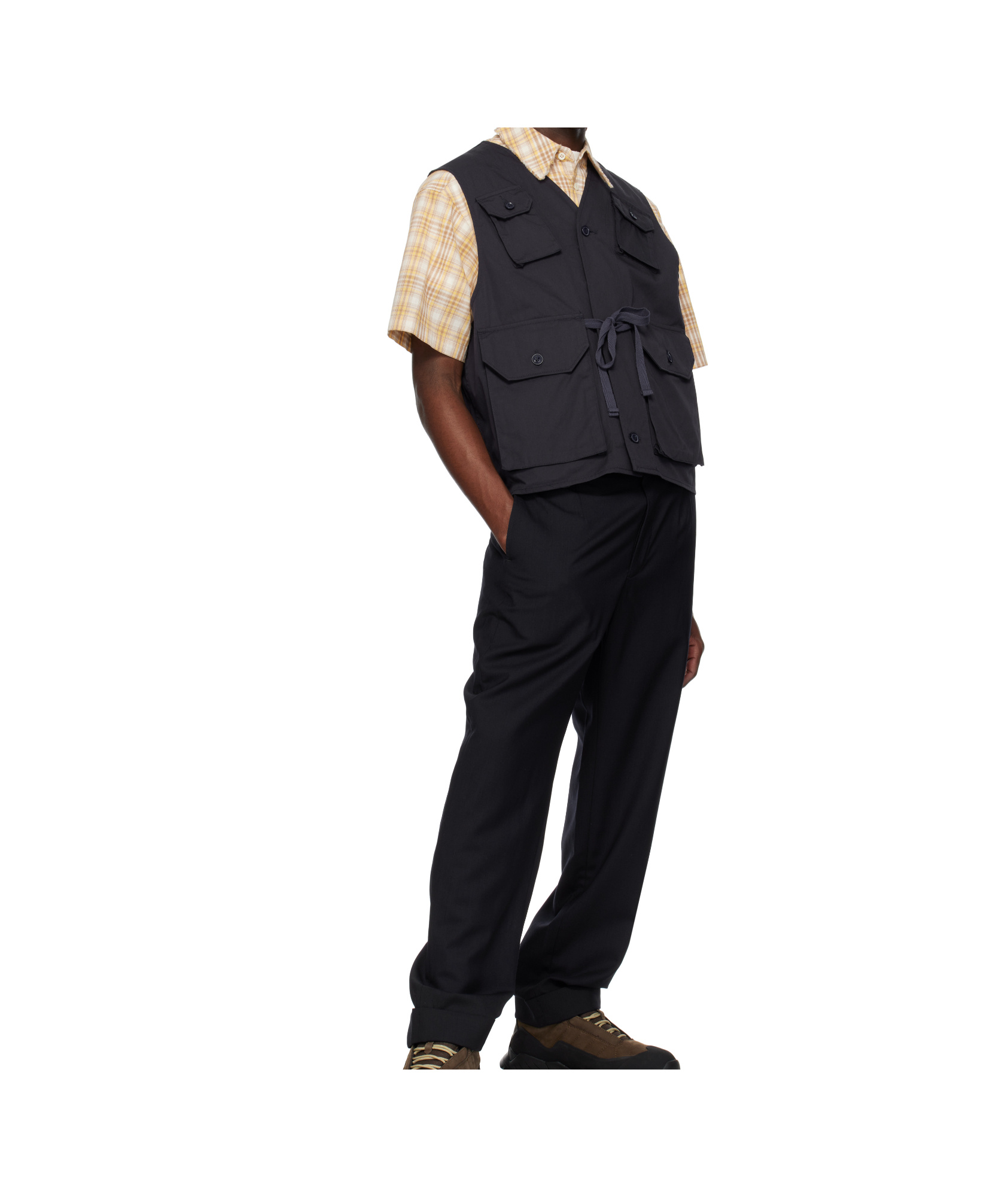 Engineered Garments Andover Trousers In Black