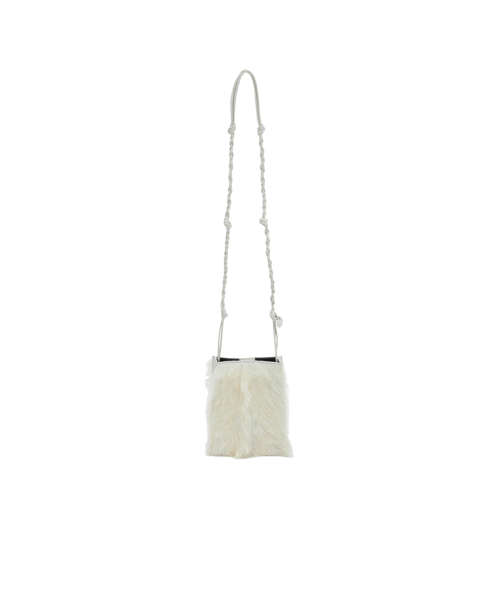 Jil Sander Small Tangle Body Bag In White