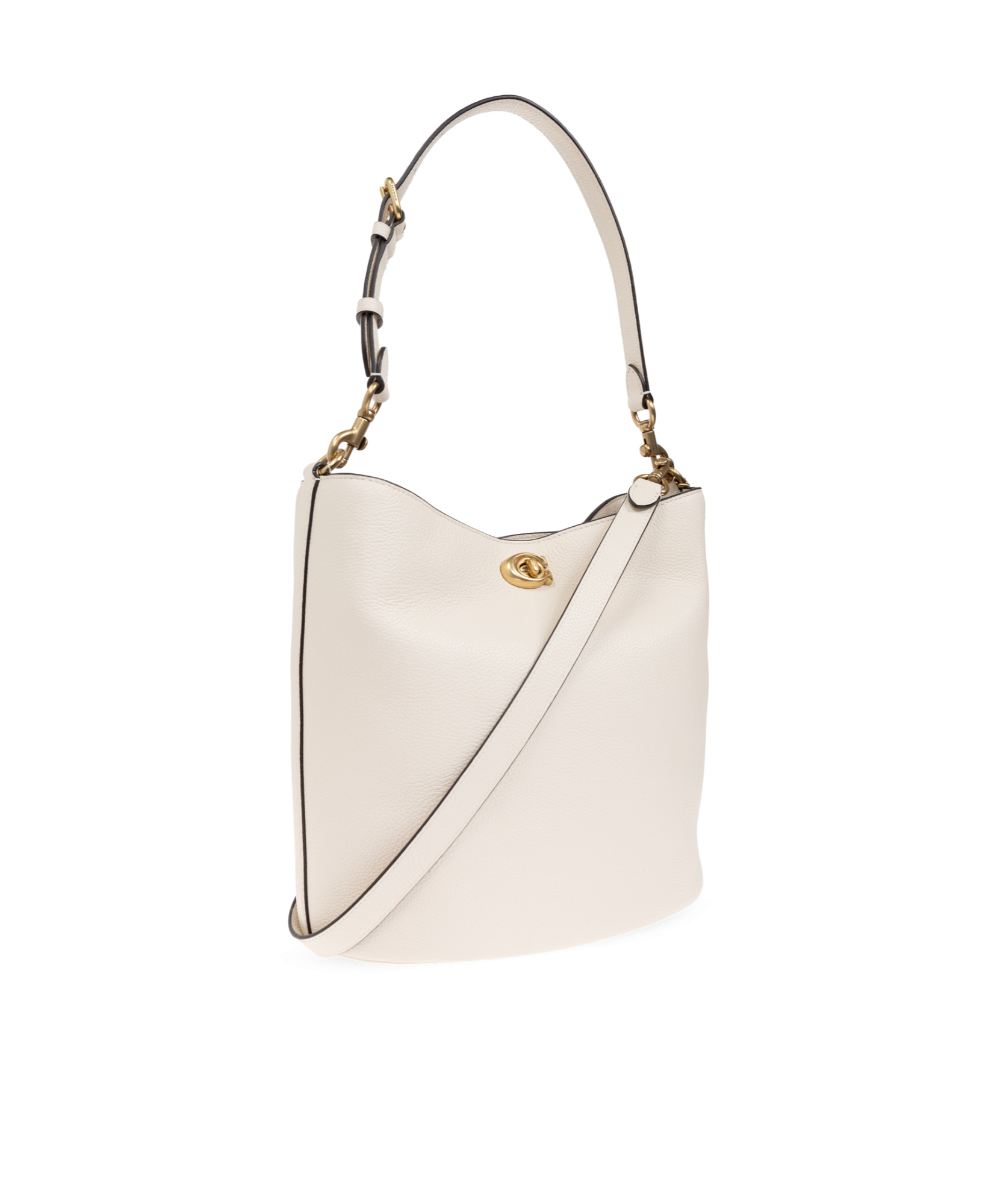 Coach Zippered Shoulder Bag In Pink