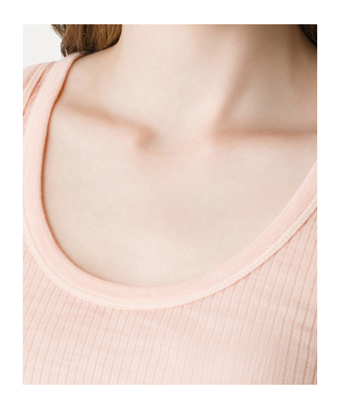 Forte Forte Ribbed Tank Top In Pink