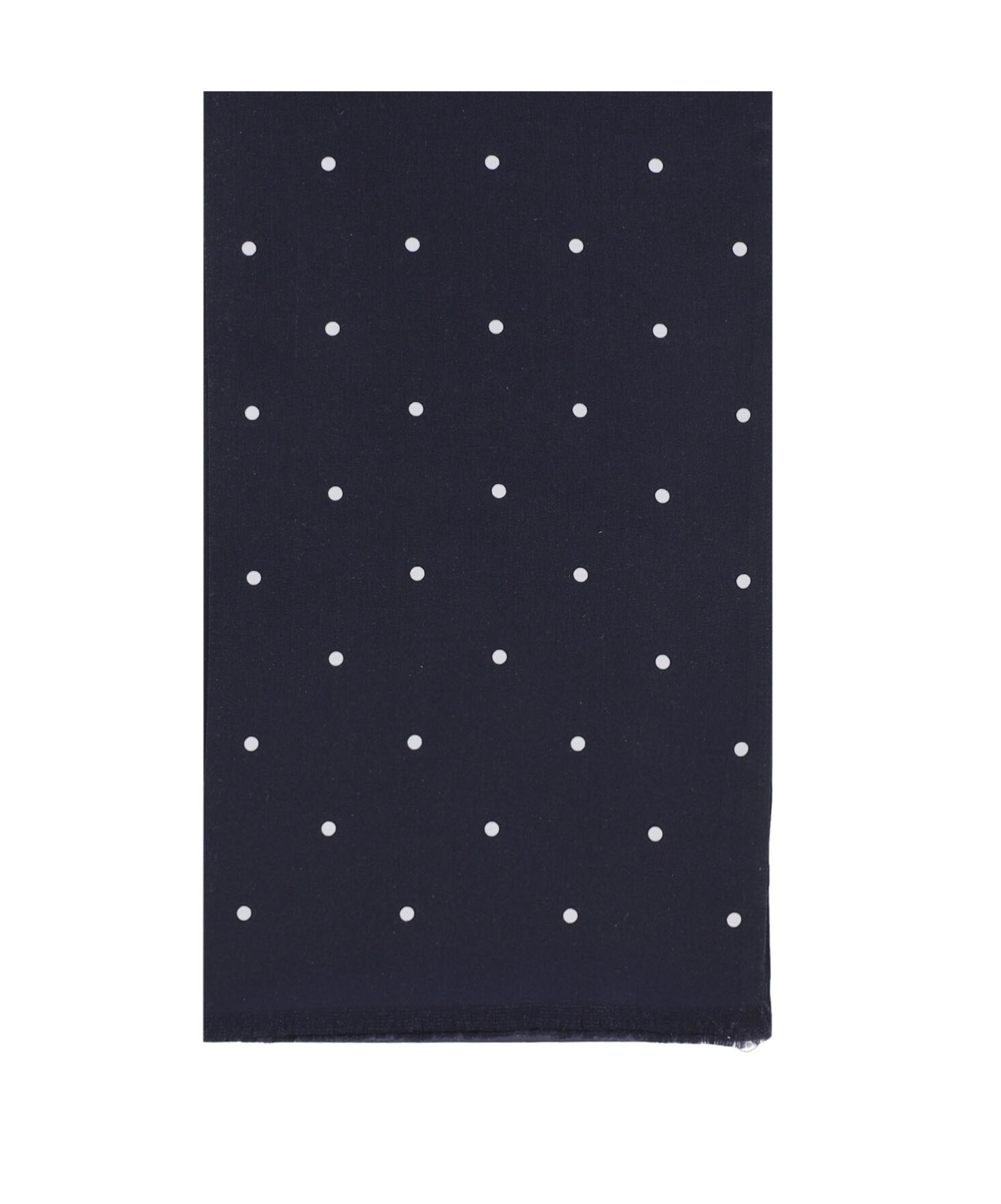Destin Surl Polka-dot Scarf In Black