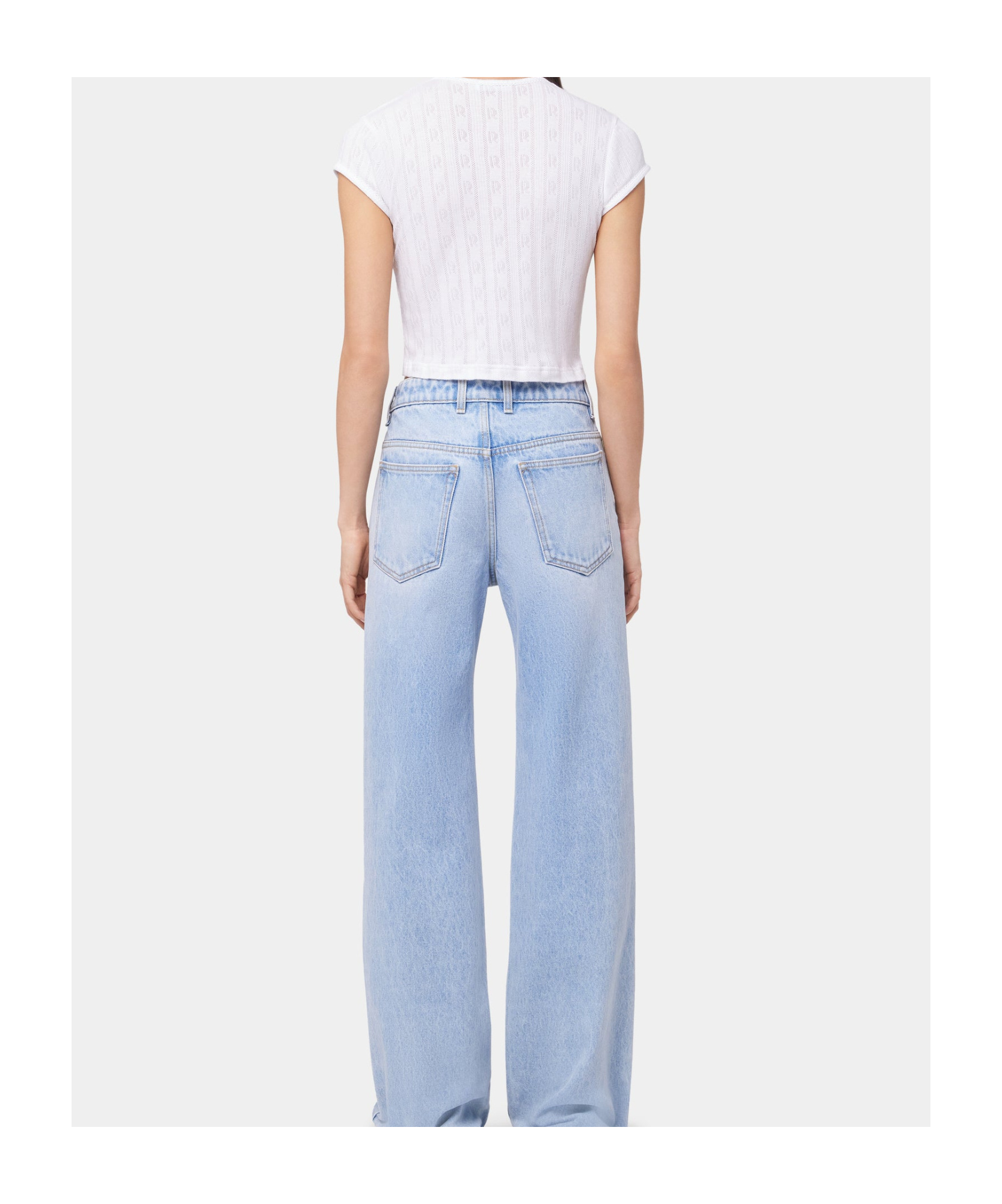 Rabanne White Short T-shirt