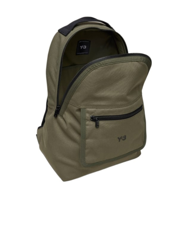 Y-3 Classic Backpack In Olive Strata
