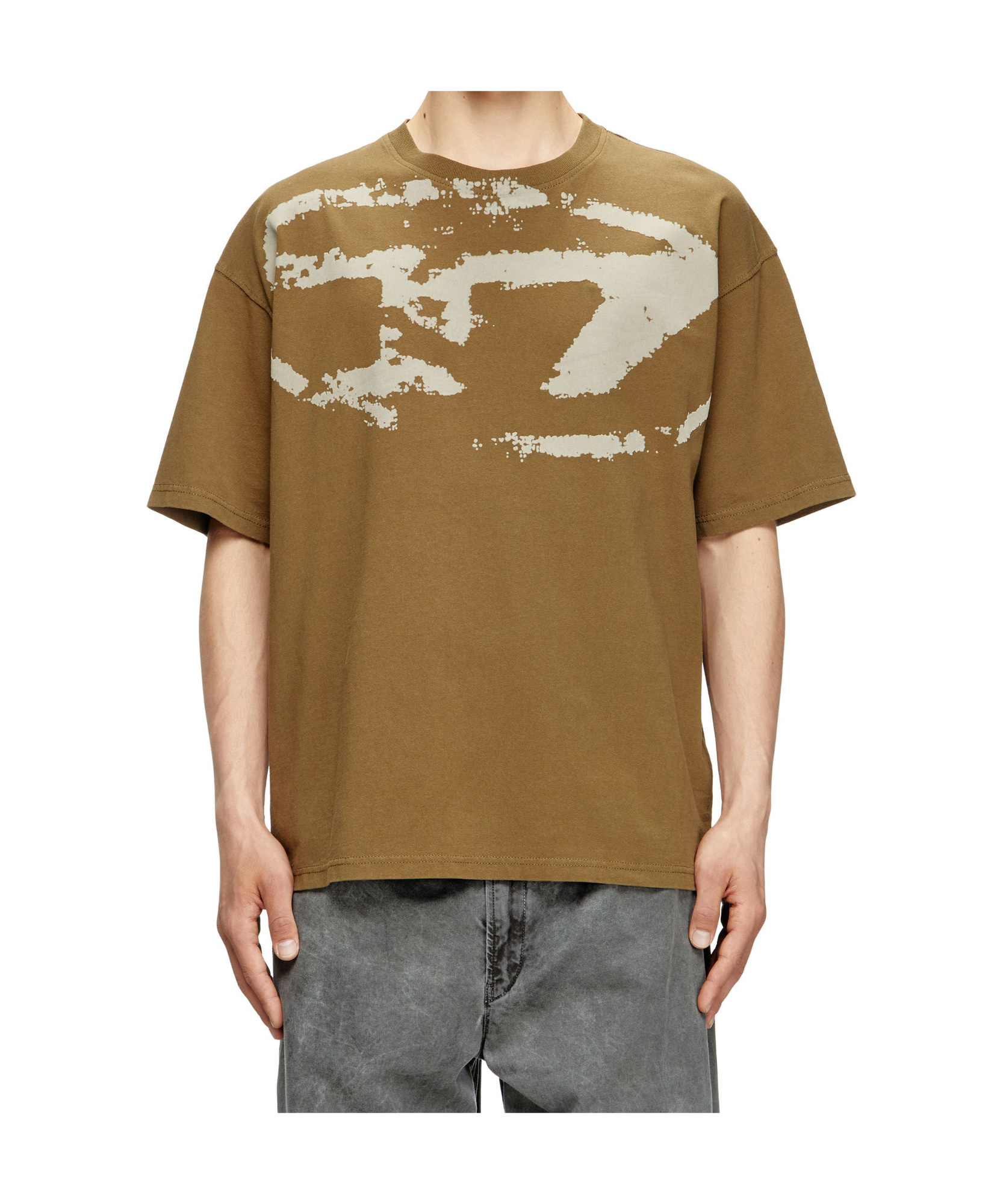 Diesel Mens 5fp T-boxt-n14 Short-sleeved Cotton-jersey T-shirt