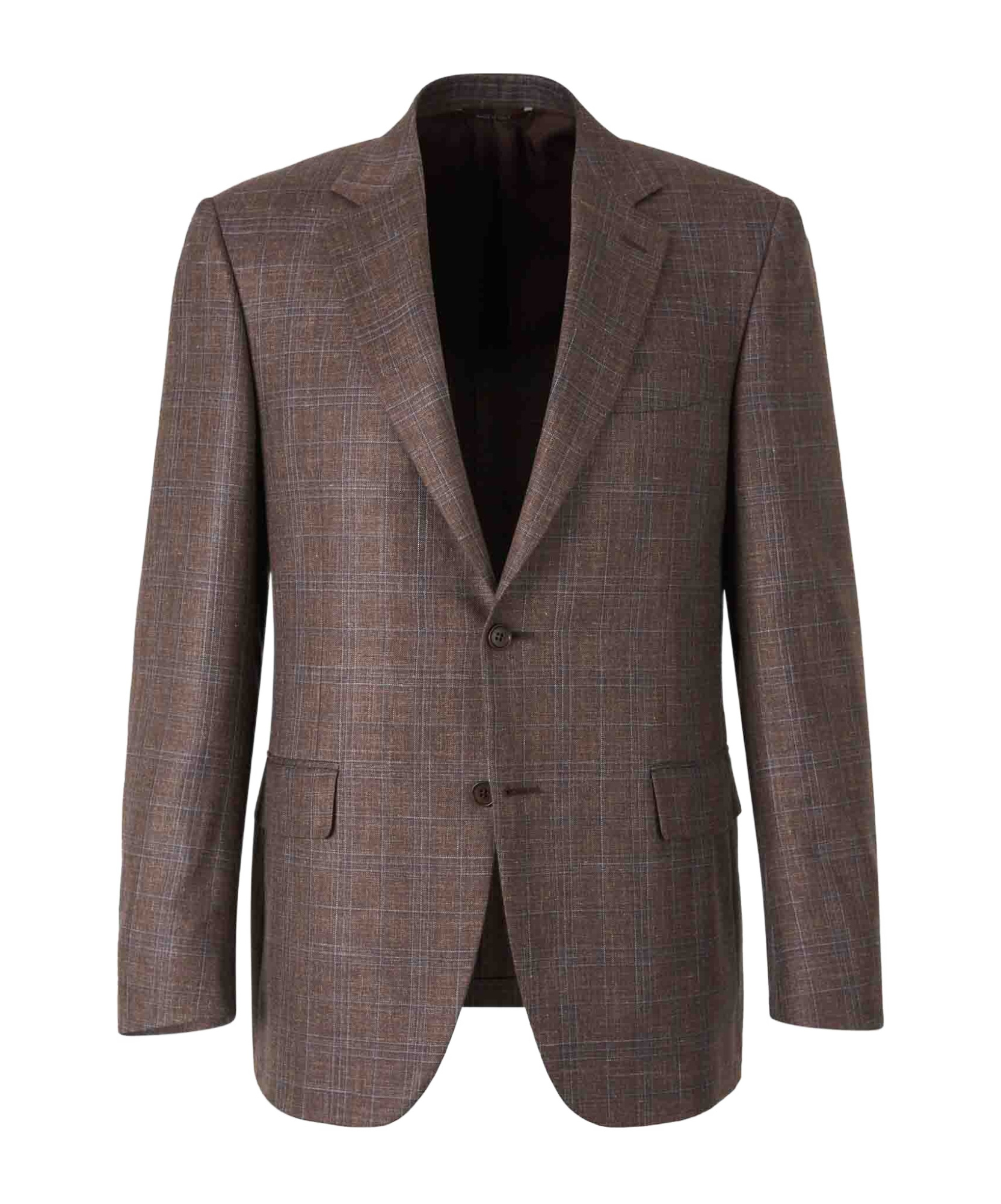 Canali Wool Suit In Brown