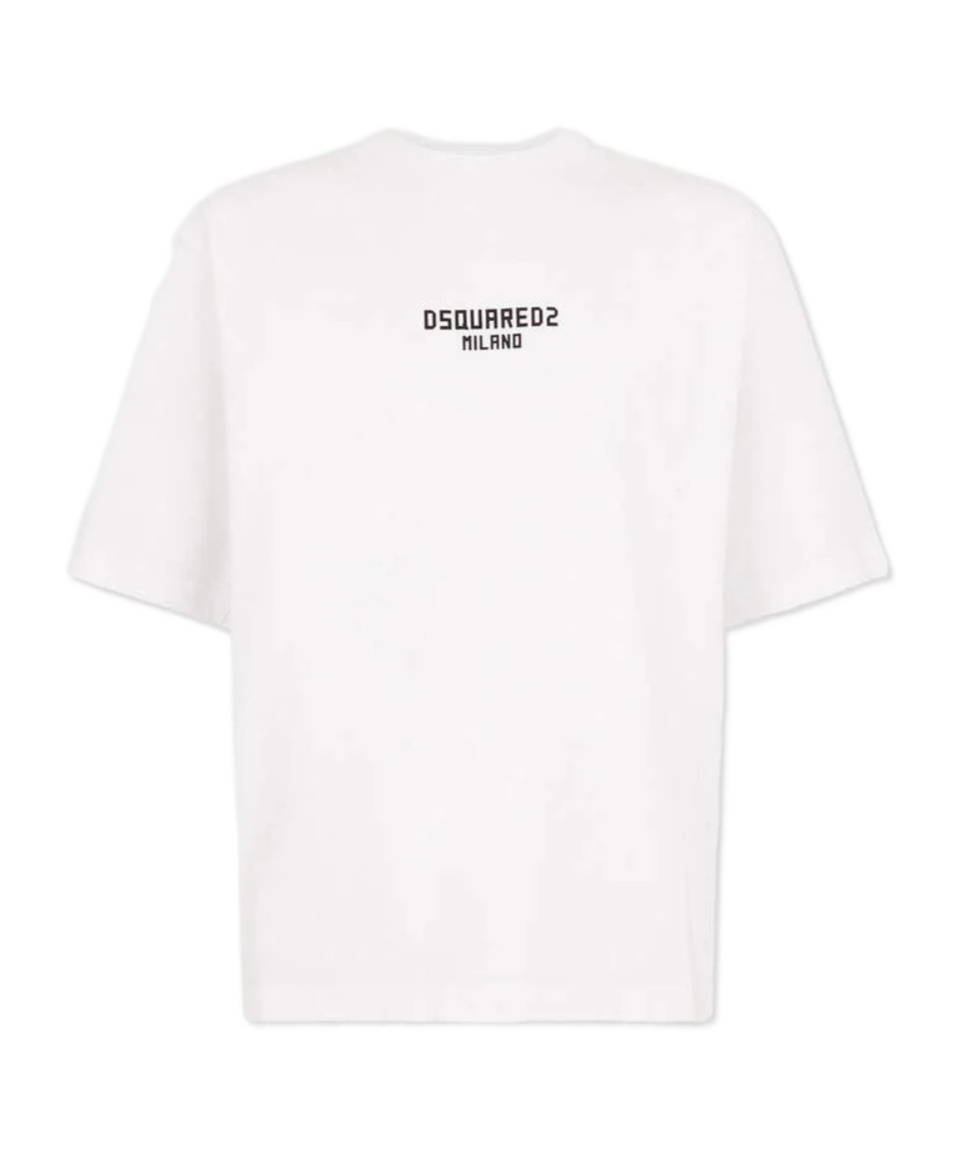 Dsquared2 Milano Loose Fit T-shirt In White