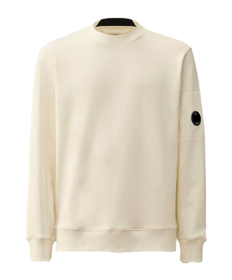 C.p. Company Long-sleeved Sweater In Nude