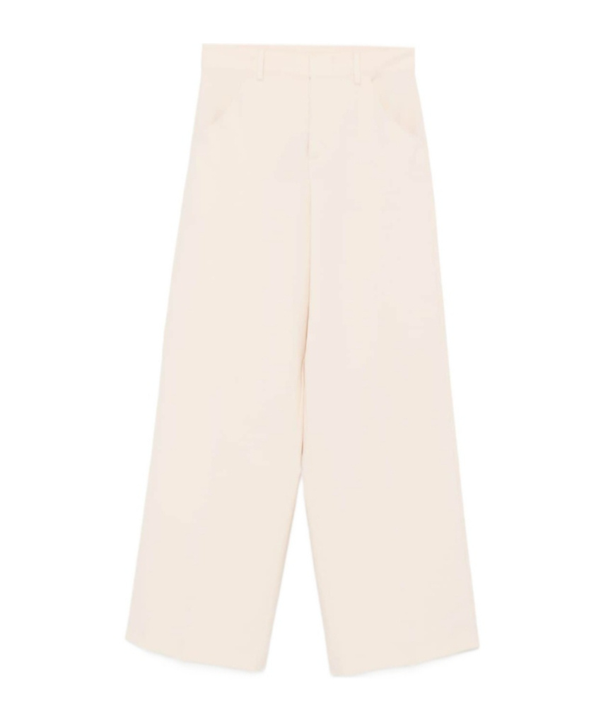 Philosophy Di Lorenzo Serafini Belt-loop Casual Pants In White
